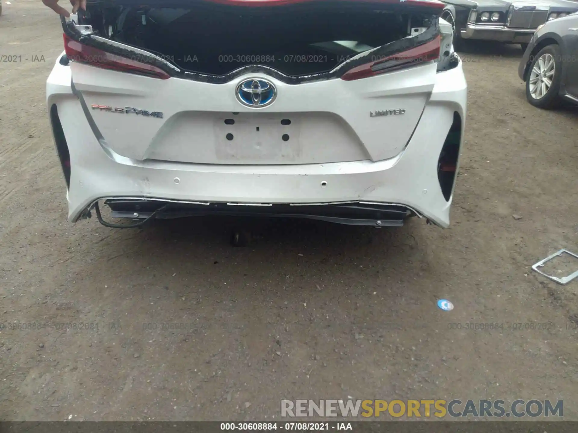 6 Photograph of a damaged car JTDKAMFPXM3178326 TOYOTA PRIUS PRIME 2021