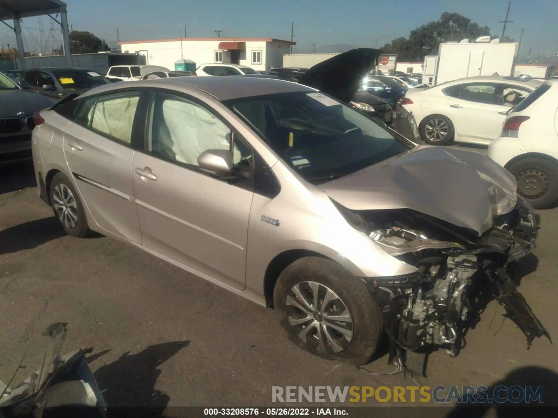 1 Photograph of a damaged car JTDKAMFP0N3197369 TOYOTA PRIUS PRIME 2022