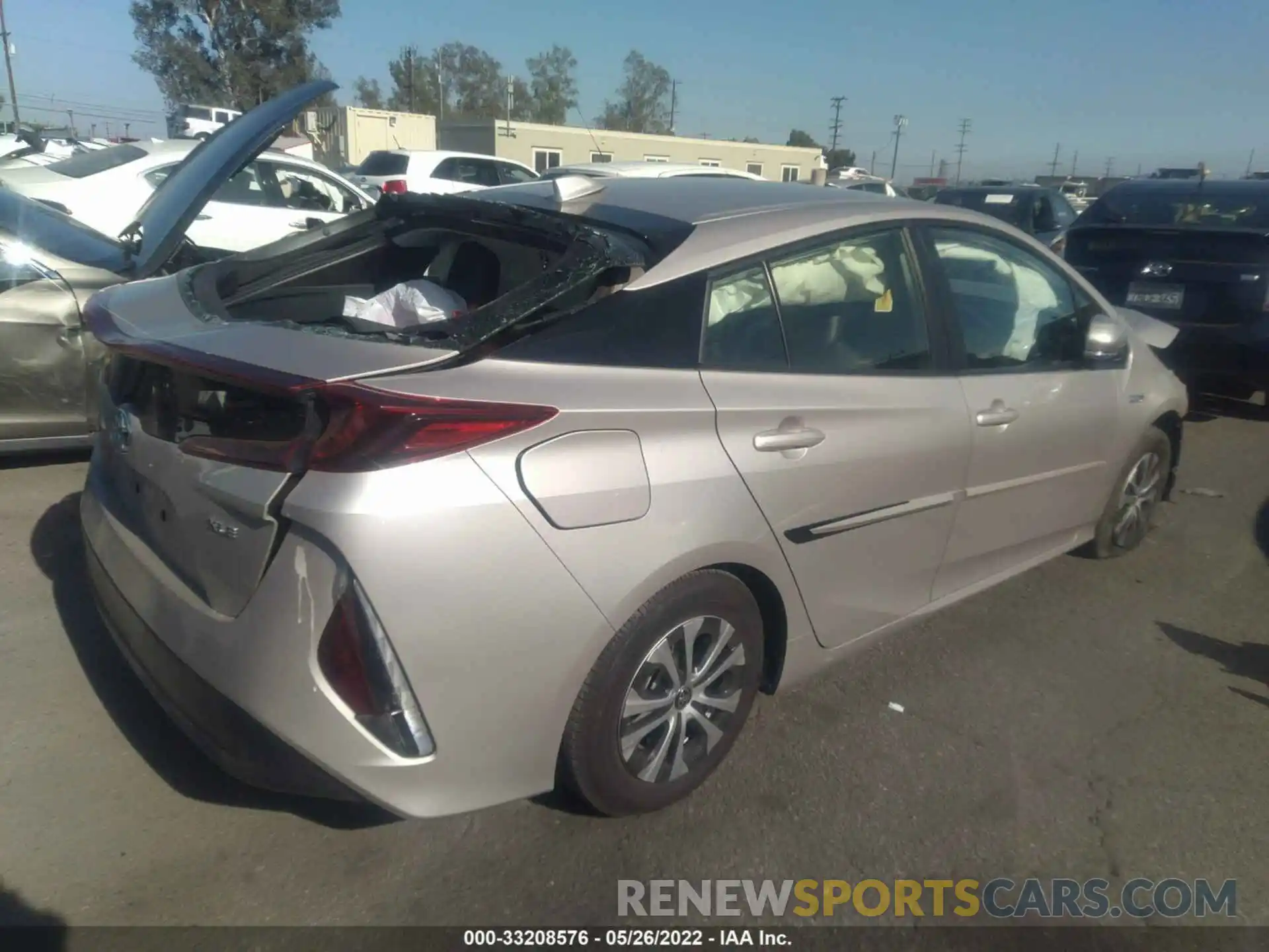 4 Photograph of a damaged car JTDKAMFP0N3197369 TOYOTA PRIUS PRIME 2022