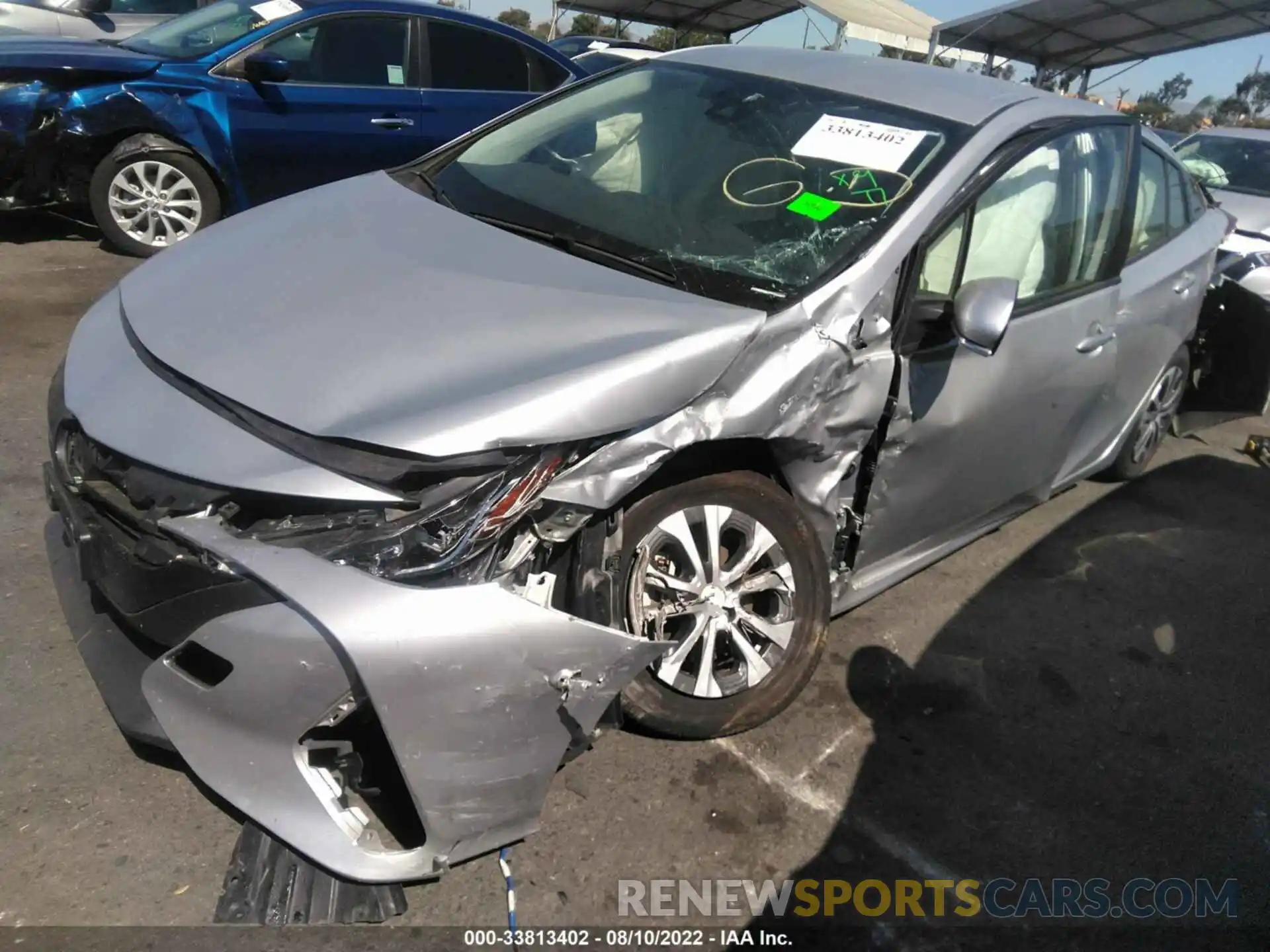 6 Photograph of a damaged car JTDKAMFP0N3199705 TOYOTA PRIUS PRIME 2022