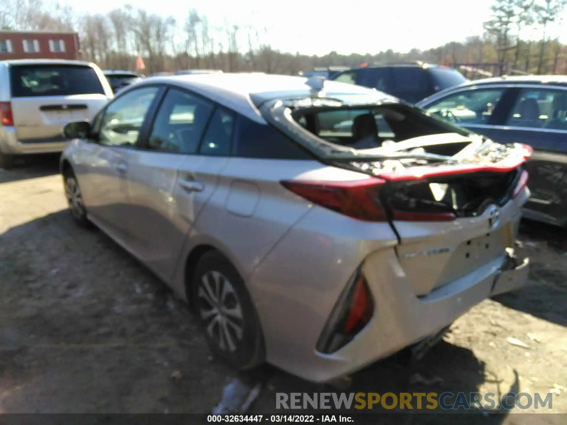 3 Photograph of a damaged car JTDKAMFP0N3200559 TOYOTA PRIUS PRIME 2022