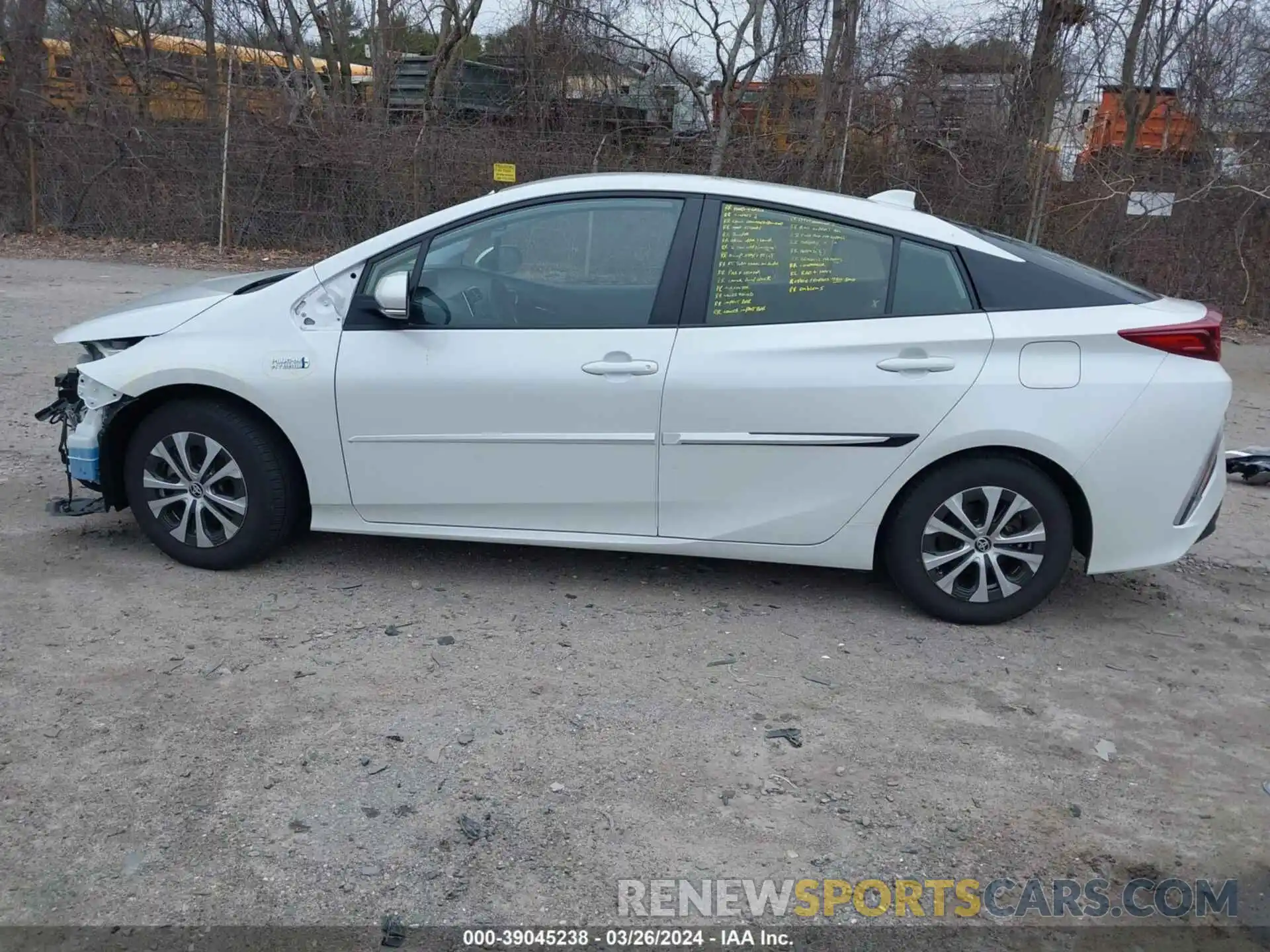 15 Photograph of a damaged car JTDKAMFP0N3208841 TOYOTA PRIUS PRIME 2022