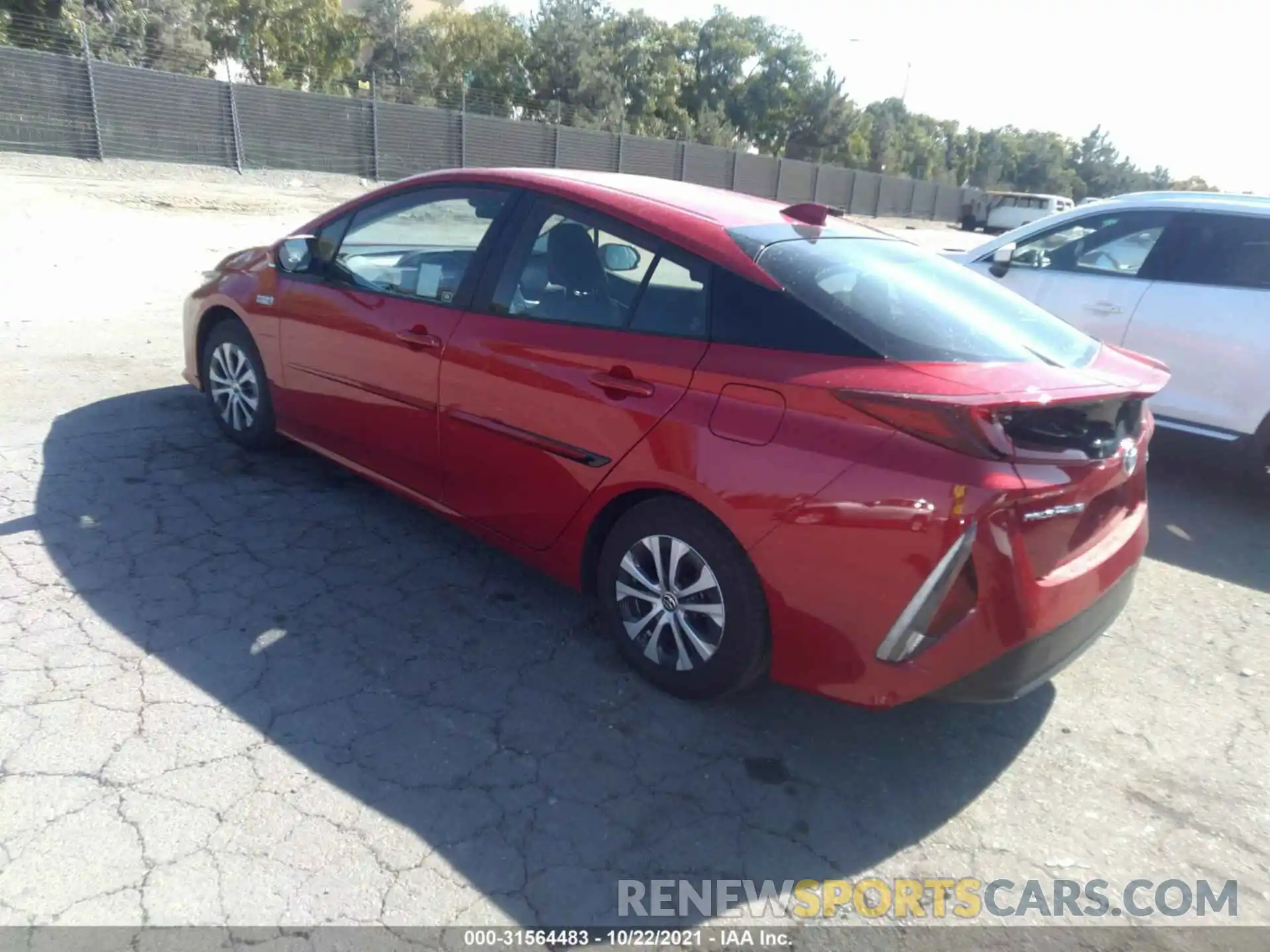 3 Photograph of a damaged car JTDKAMFP1N3197977 TOYOTA PRIUS PRIME 2022