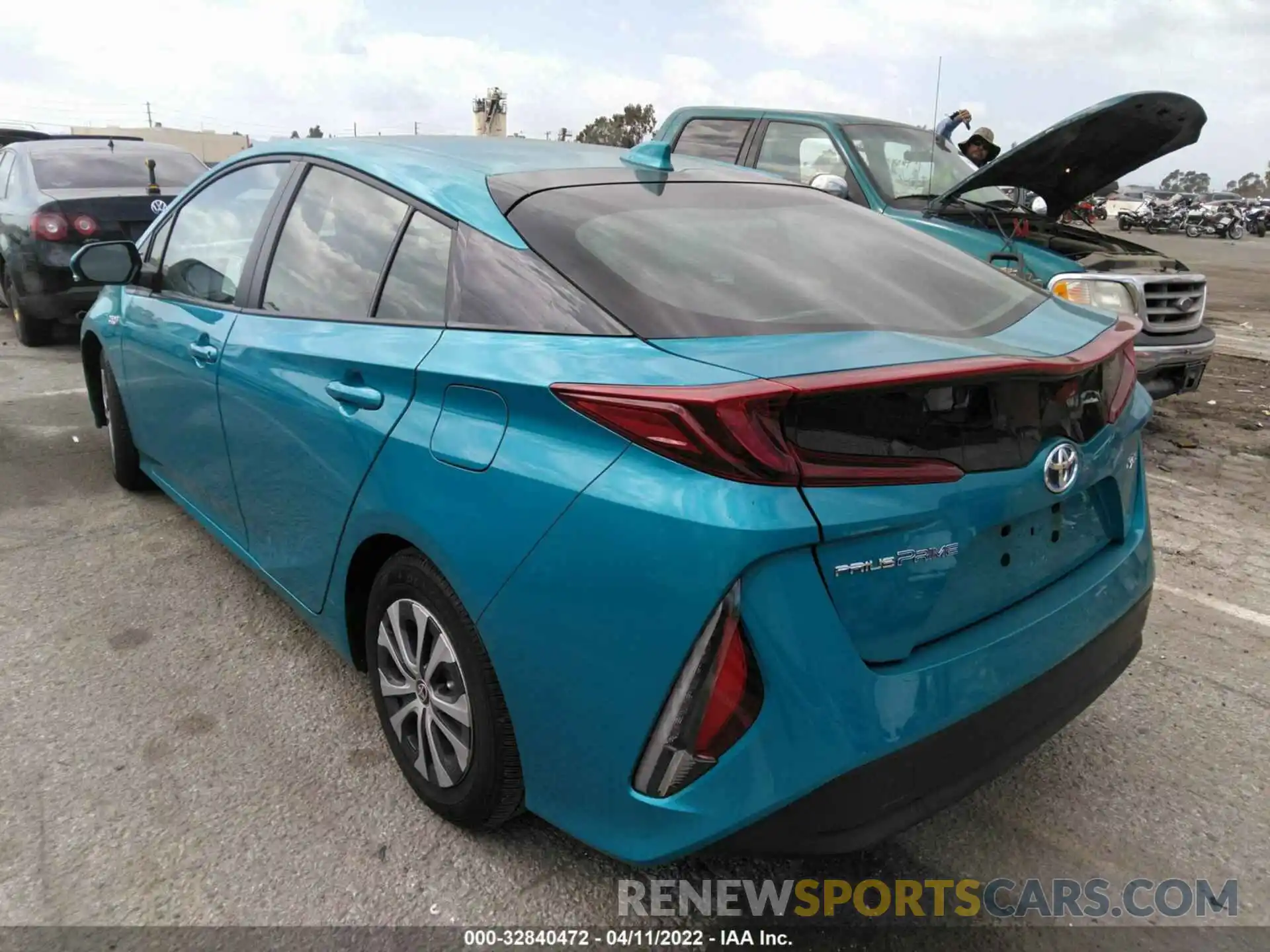 3 Photograph of a damaged car JTDKAMFP3N3209370 TOYOTA PRIUS PRIME 2022