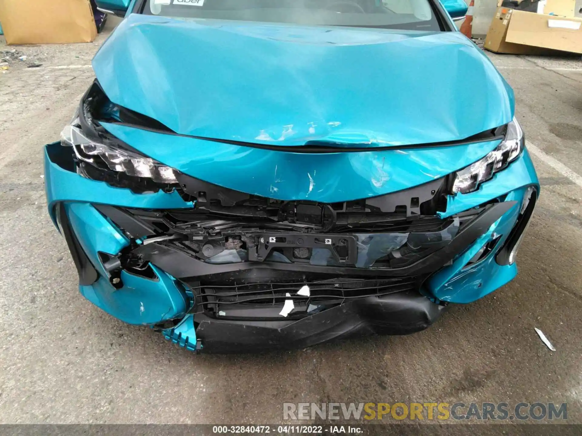 6 Photograph of a damaged car JTDKAMFP3N3209370 TOYOTA PRIUS PRIME 2022