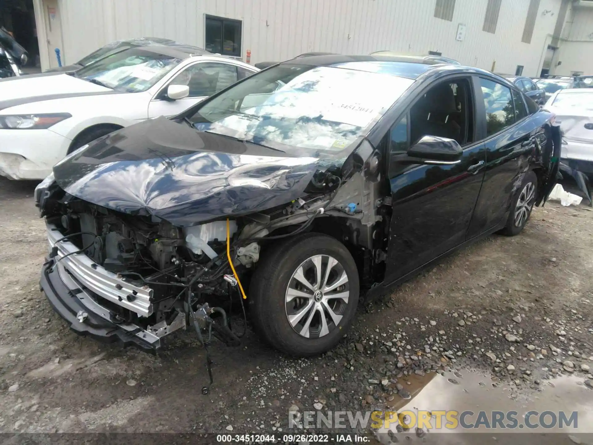 2 Photograph of a damaged car JTDKAMFP3N3210938 TOYOTA PRIUS PRIME 2022