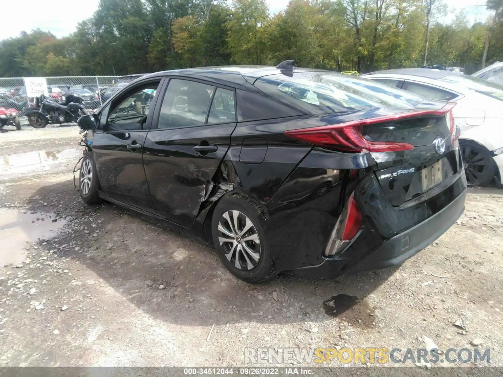 3 Photograph of a damaged car JTDKAMFP3N3210938 TOYOTA PRIUS PRIME 2022