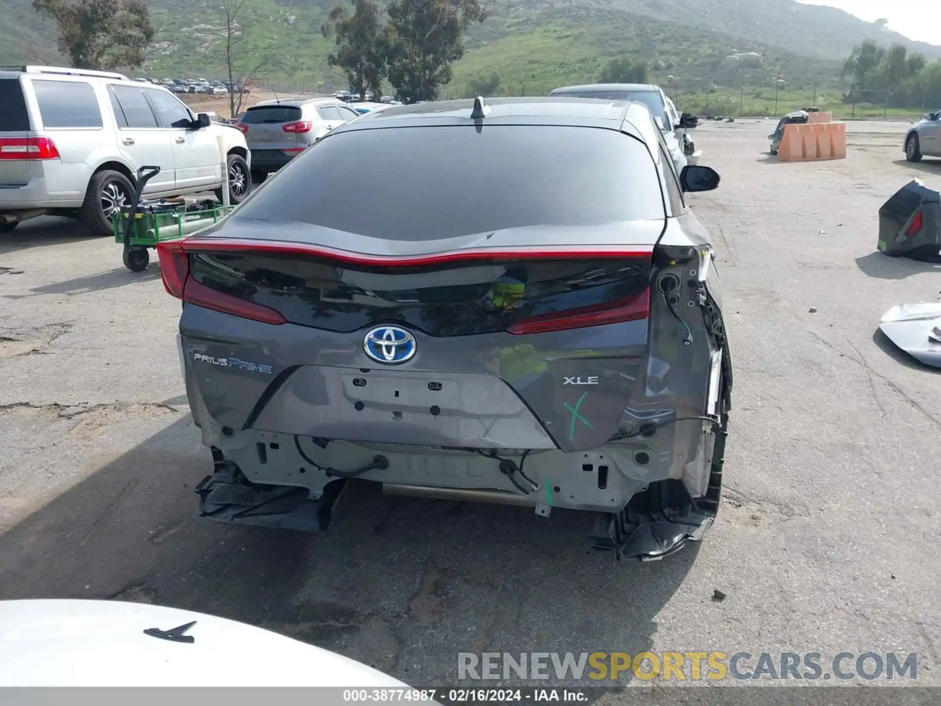 17 Photograph of a damaged car JTDKAMFP3N3229179 TOYOTA PRIUS PRIME 2022