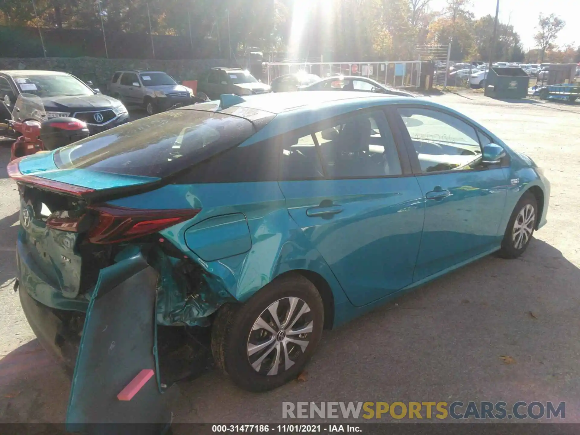 4 Photograph of a damaged car JTDKAMFP4N3200564 TOYOTA PRIUS PRIME 2022