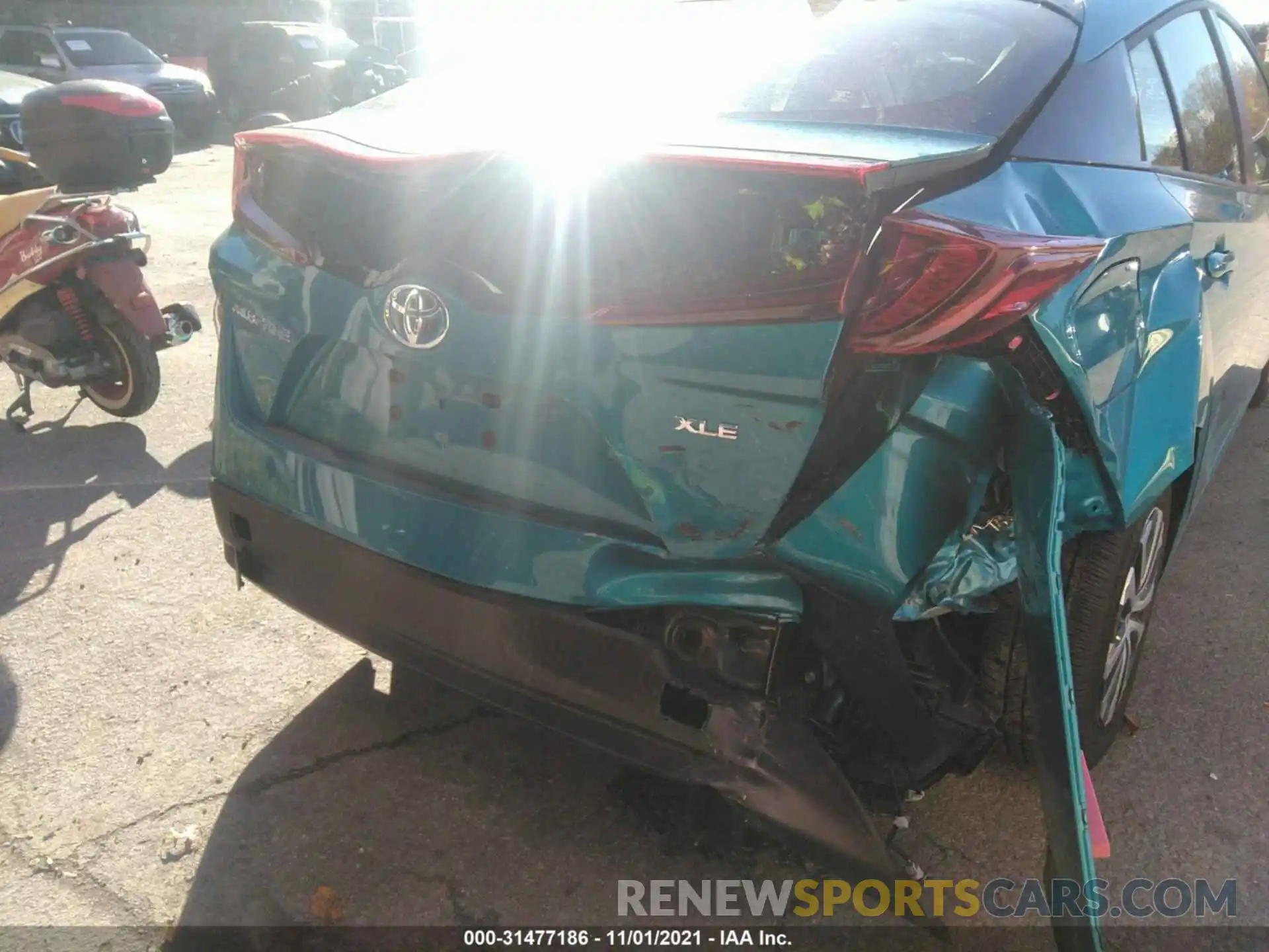 6 Photograph of a damaged car JTDKAMFP4N3200564 TOYOTA PRIUS PRIME 2022