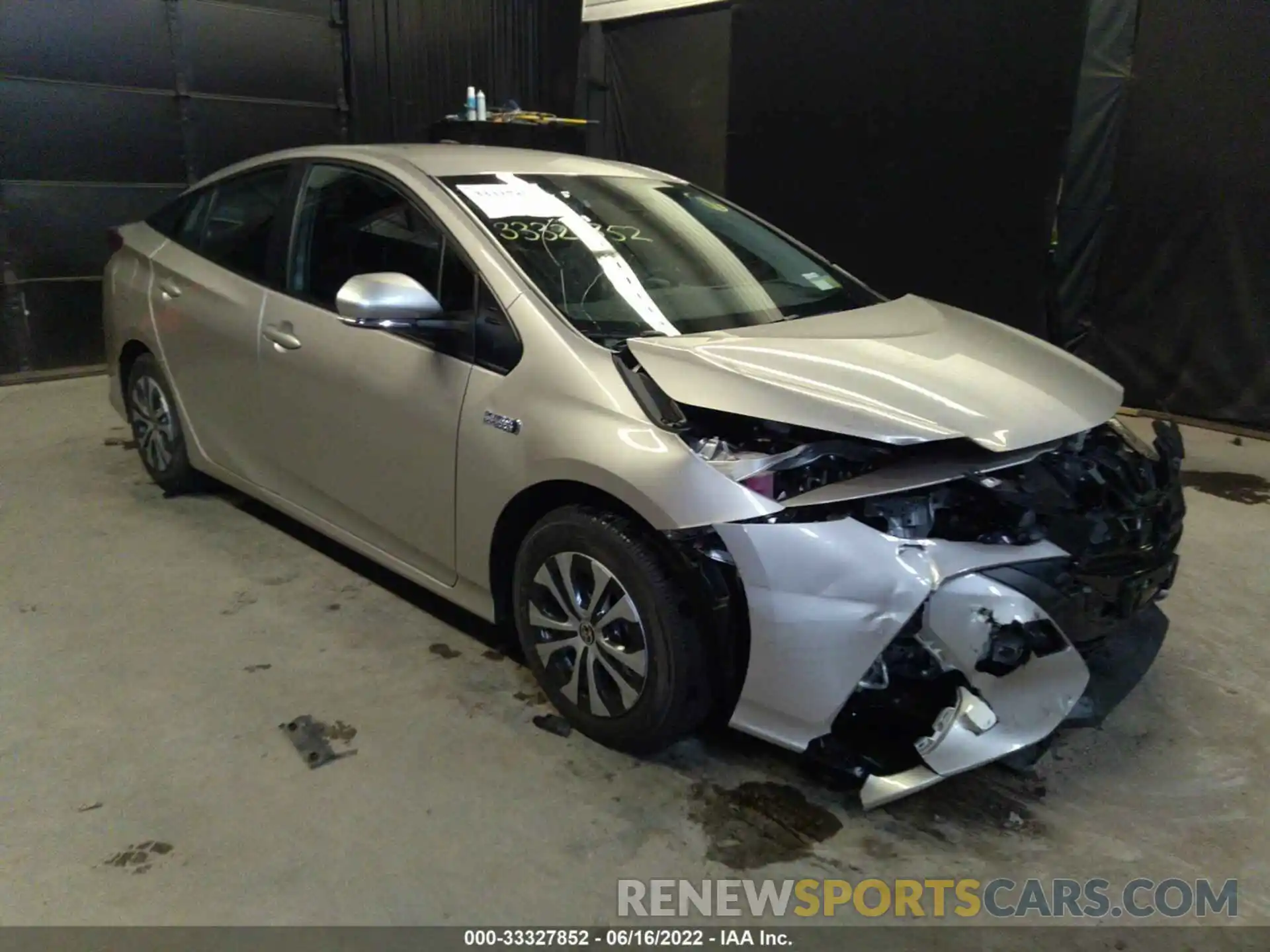 1 Photograph of a damaged car JTDKAMFP5N3214277 TOYOTA PRIUS PRIME 2022