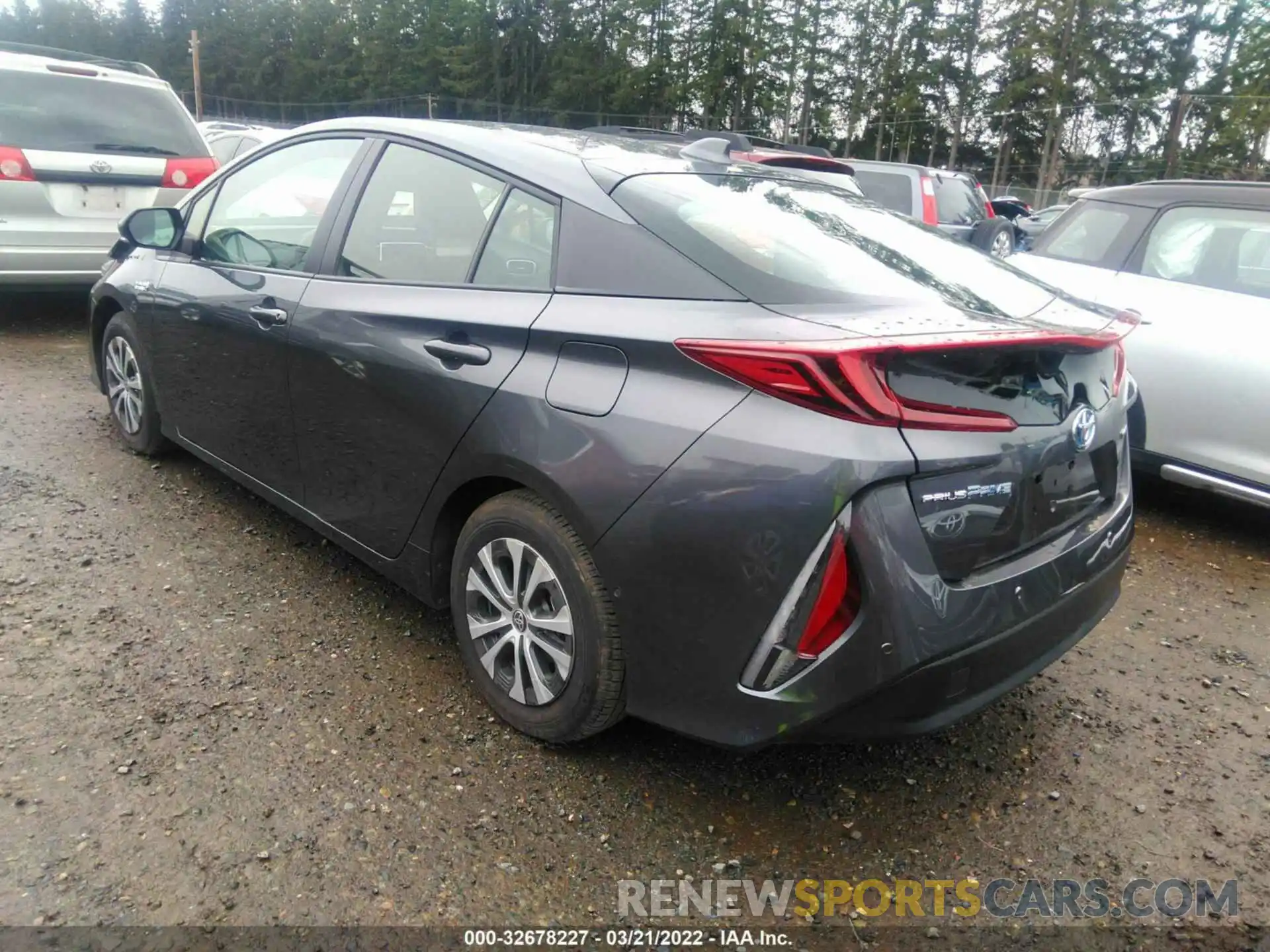 3 Photograph of a damaged car JTDKAMFP7N3207587 TOYOTA PRIUS PRIME 2022