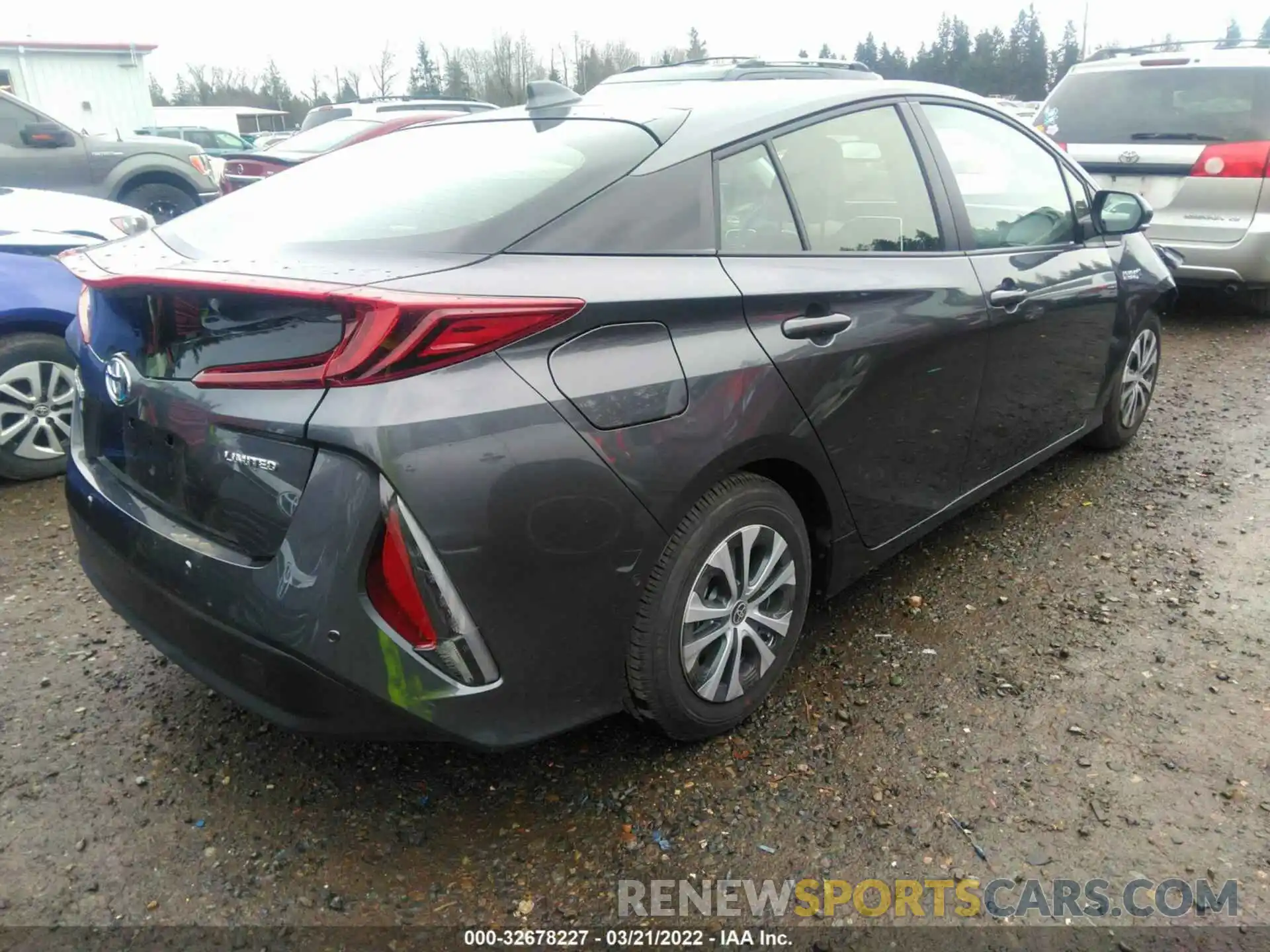 4 Photograph of a damaged car JTDKAMFP7N3207587 TOYOTA PRIUS PRIME 2022