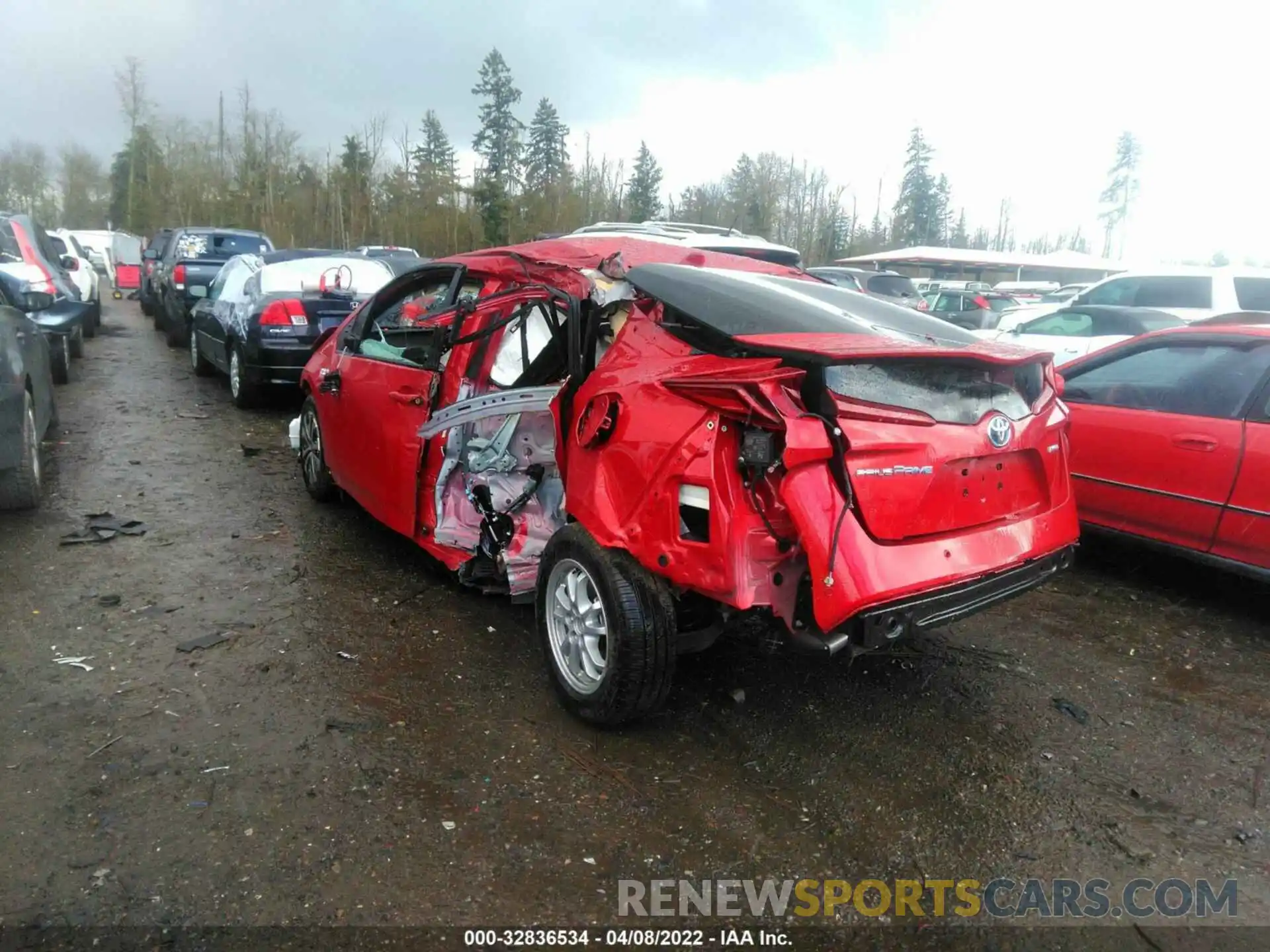 3 Photograph of a damaged car JTDKAMFP7N3208206 TOYOTA PRIUS PRIME 2022