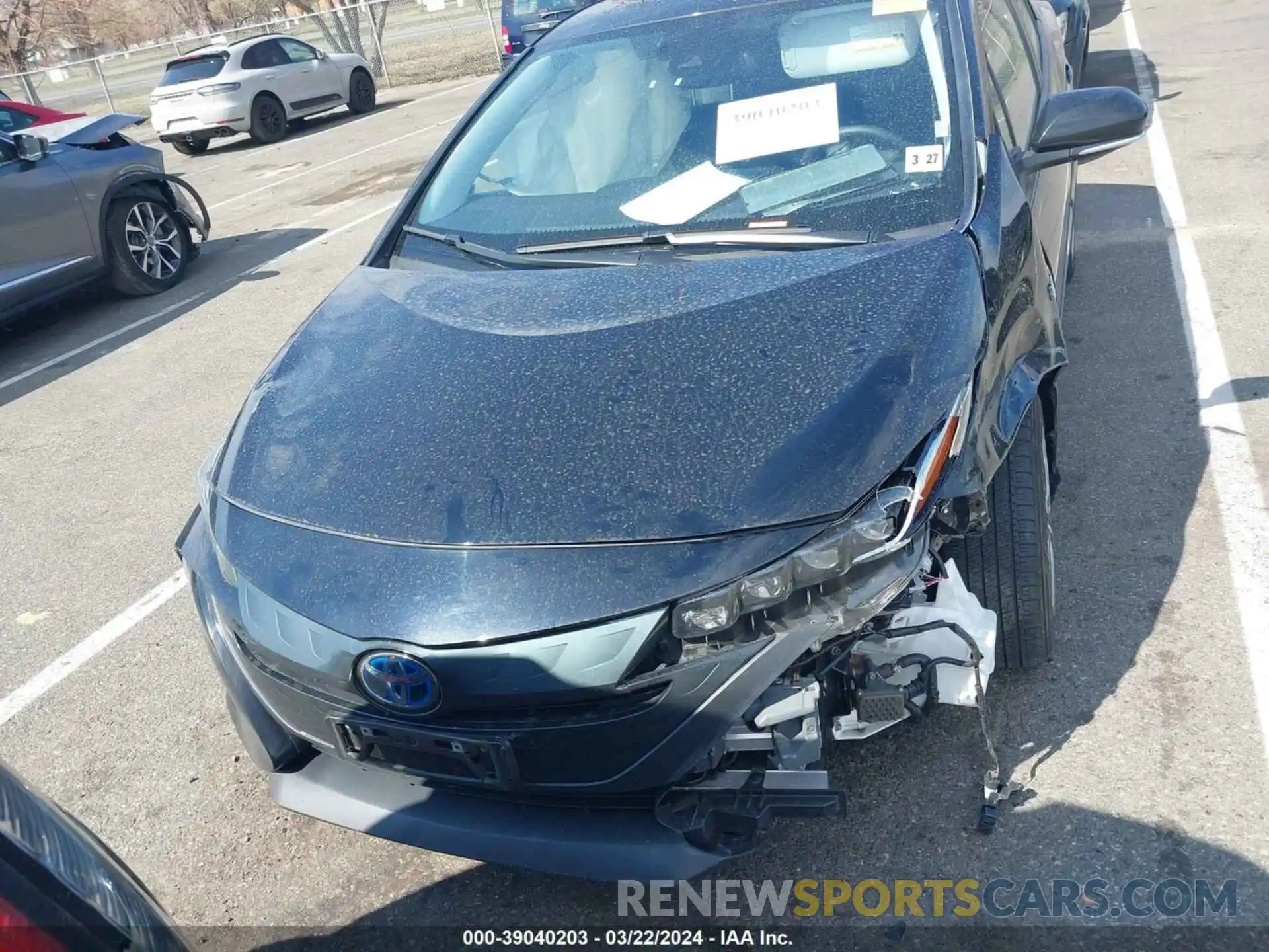 12 Photograph of a damaged car JTDKAMFP7N3210327 TOYOTA PRIUS PRIME 2022