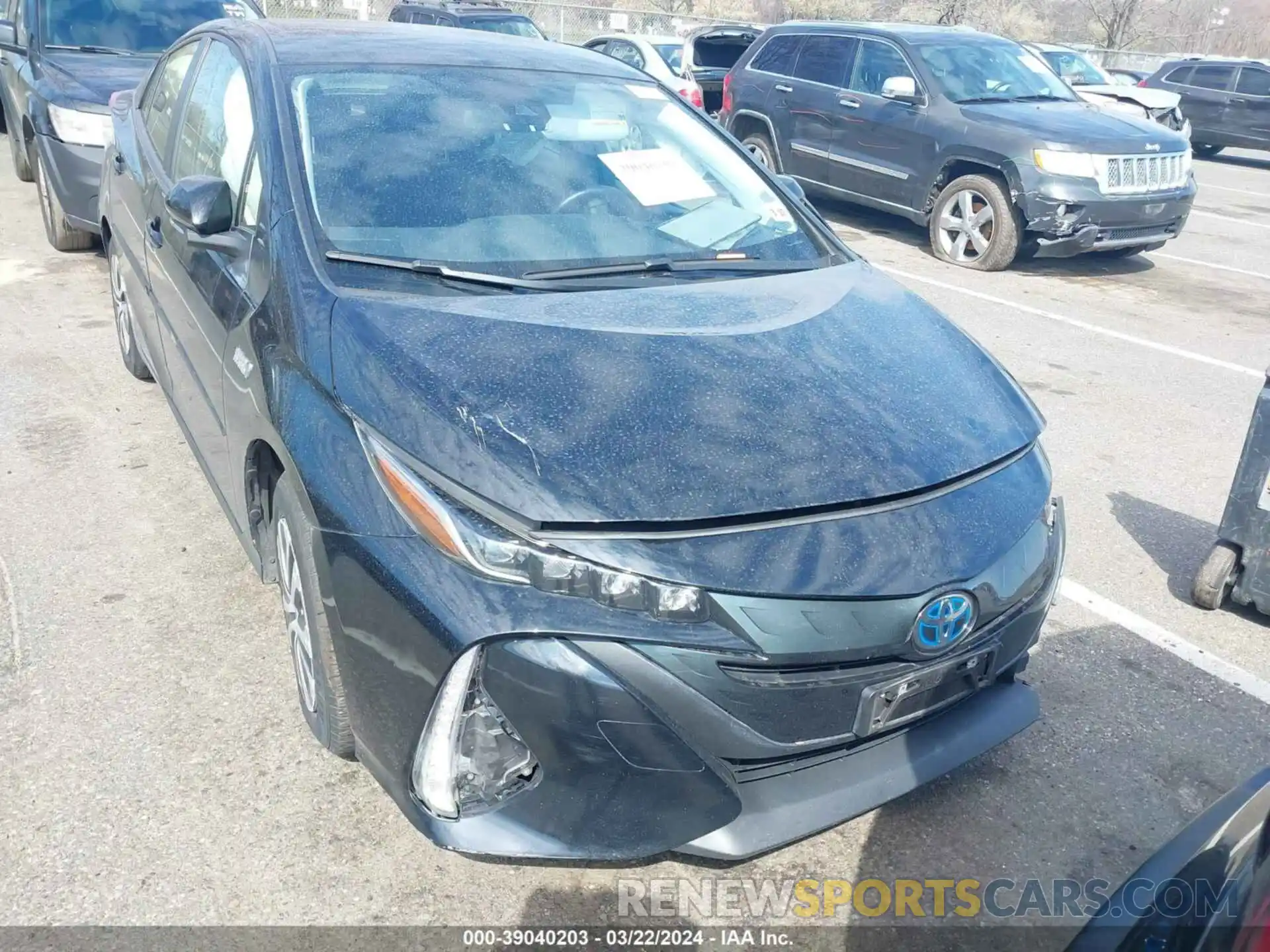 6 Photograph of a damaged car JTDKAMFP7N3210327 TOYOTA PRIUS PRIME 2022