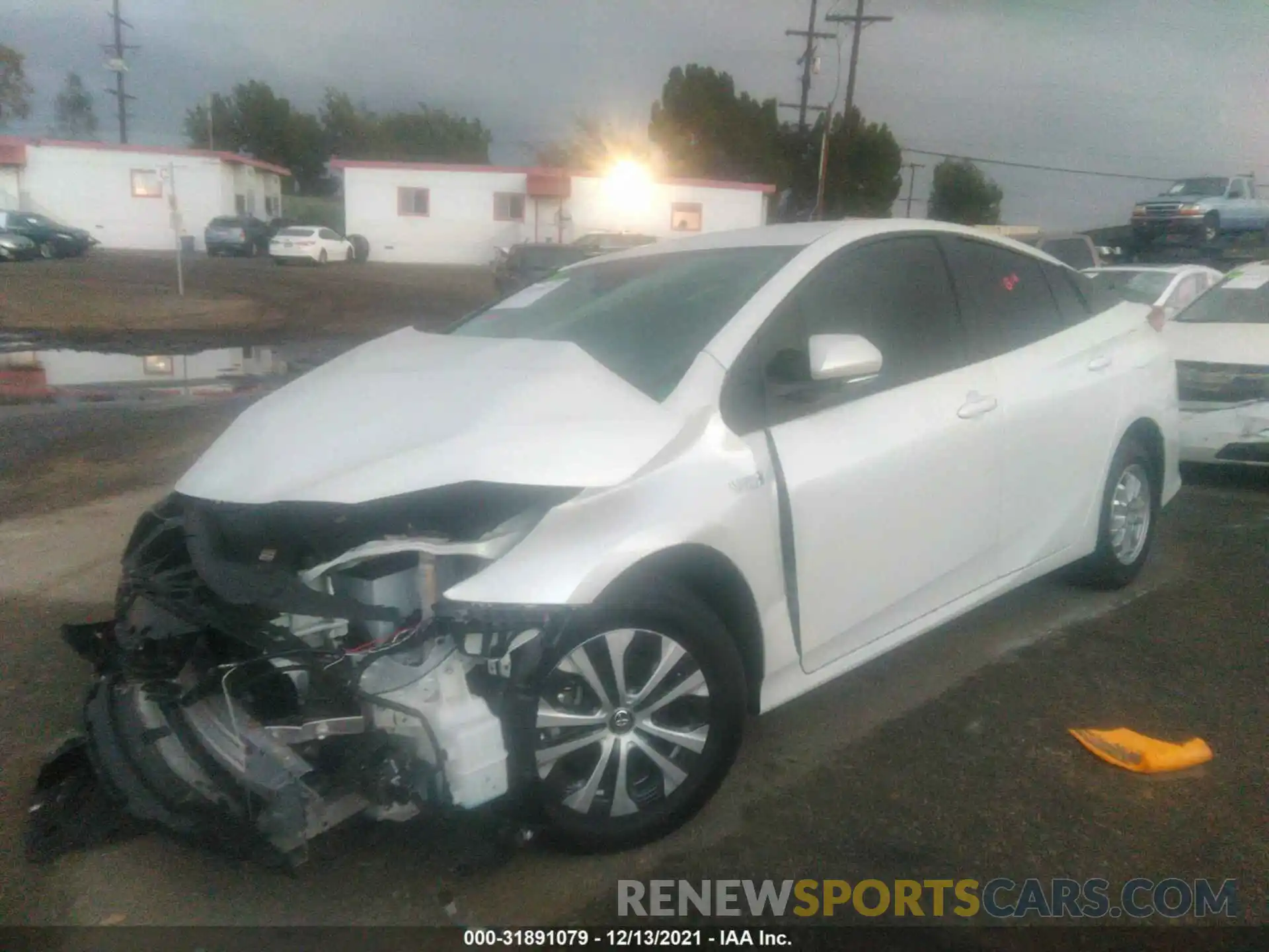 2 Photograph of a damaged car JTDKAMFP8N3201362 TOYOTA PRIUS PRIME 2022