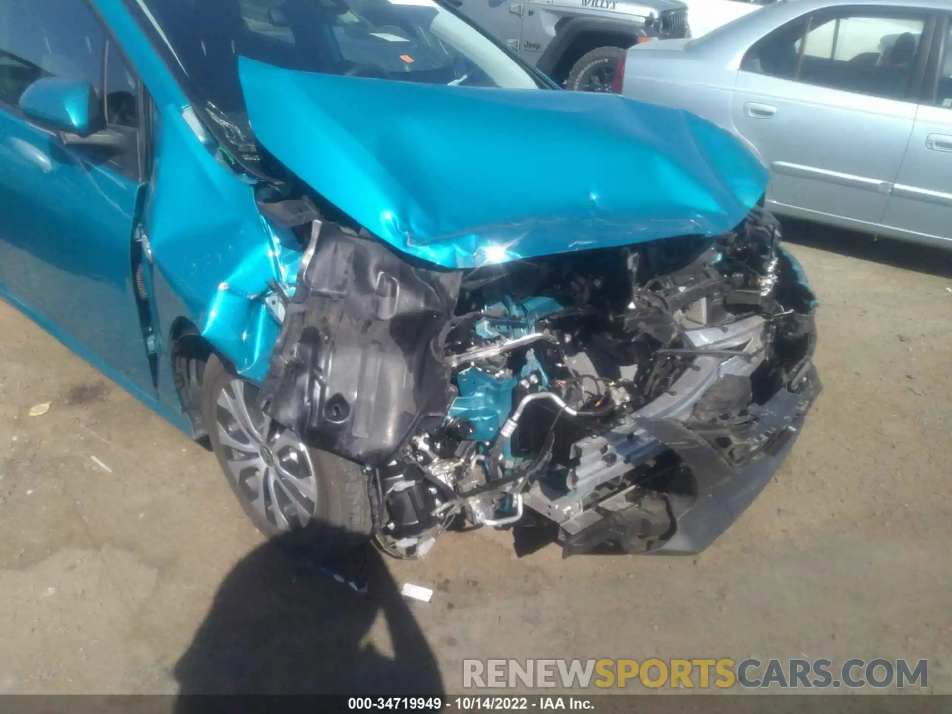 6 Photograph of a damaged car JTDKAMFP8N3202253 TOYOTA PRIUS PRIME 2022