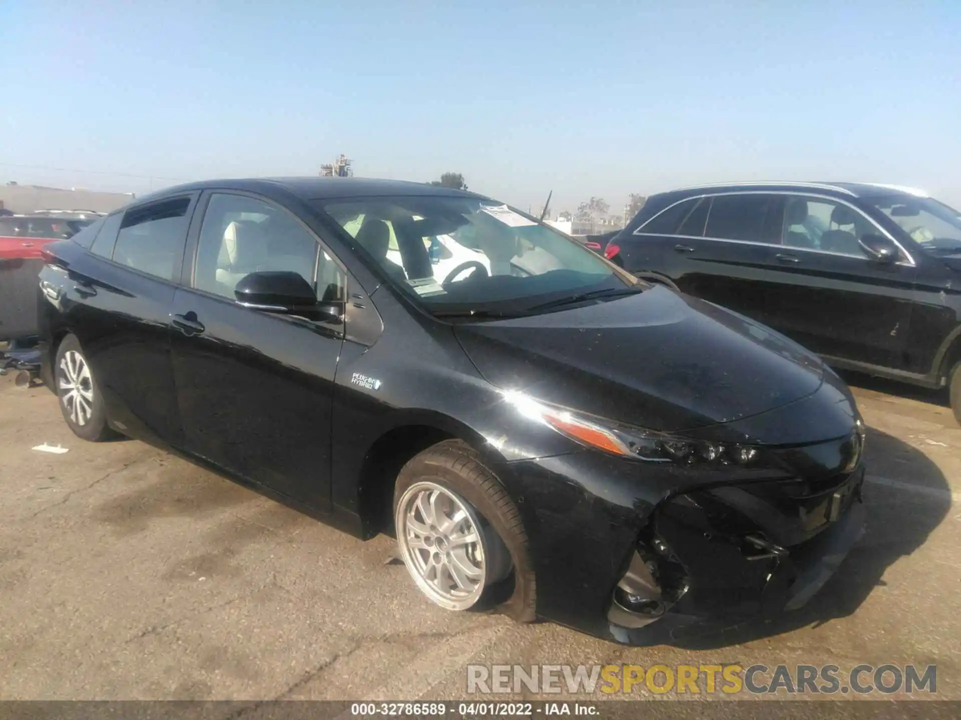 1 Photograph of a damaged car JTDKAMFP9N3200107 TOYOTA PRIUS PRIME 2022