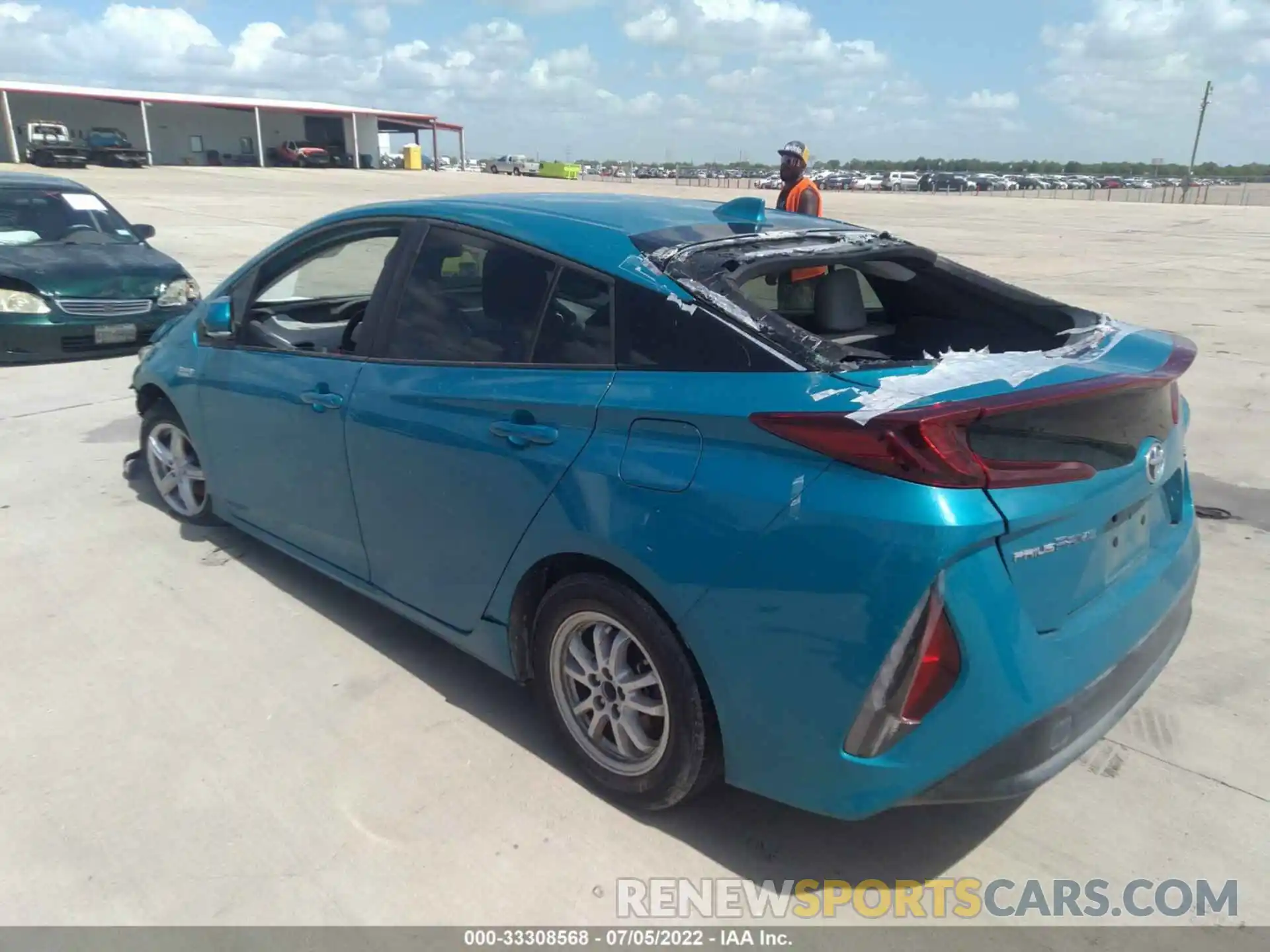 3 Photograph of a damaged car JTDKAMFP9N3202617 TOYOTA PRIUS PRIME 2022