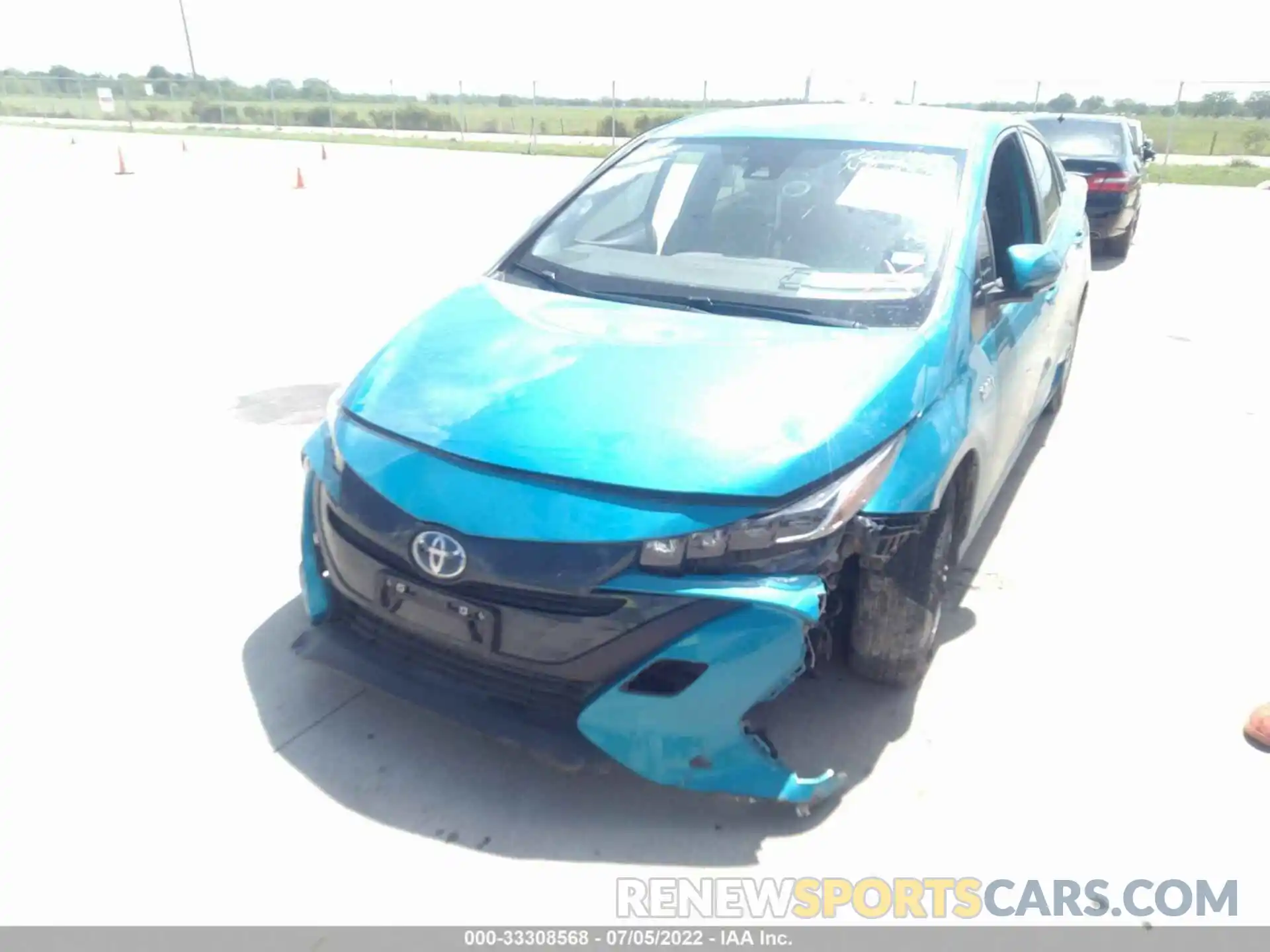 6 Photograph of a damaged car JTDKAMFP9N3202617 TOYOTA PRIUS PRIME 2022