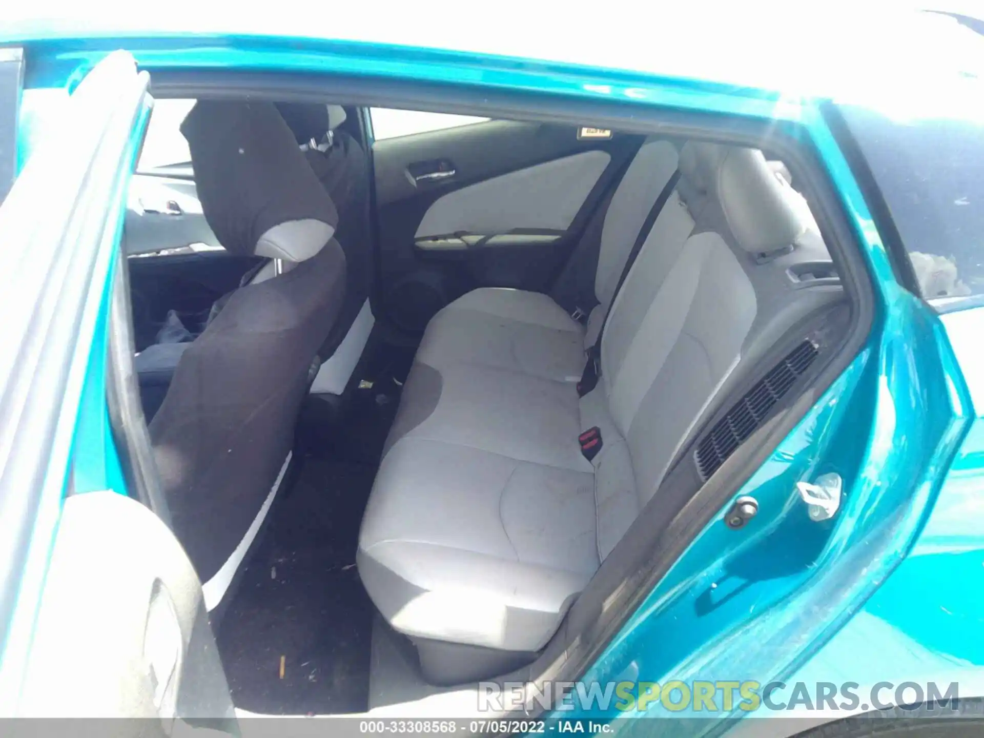 8 Photograph of a damaged car JTDKAMFP9N3202617 TOYOTA PRIUS PRIME 2022