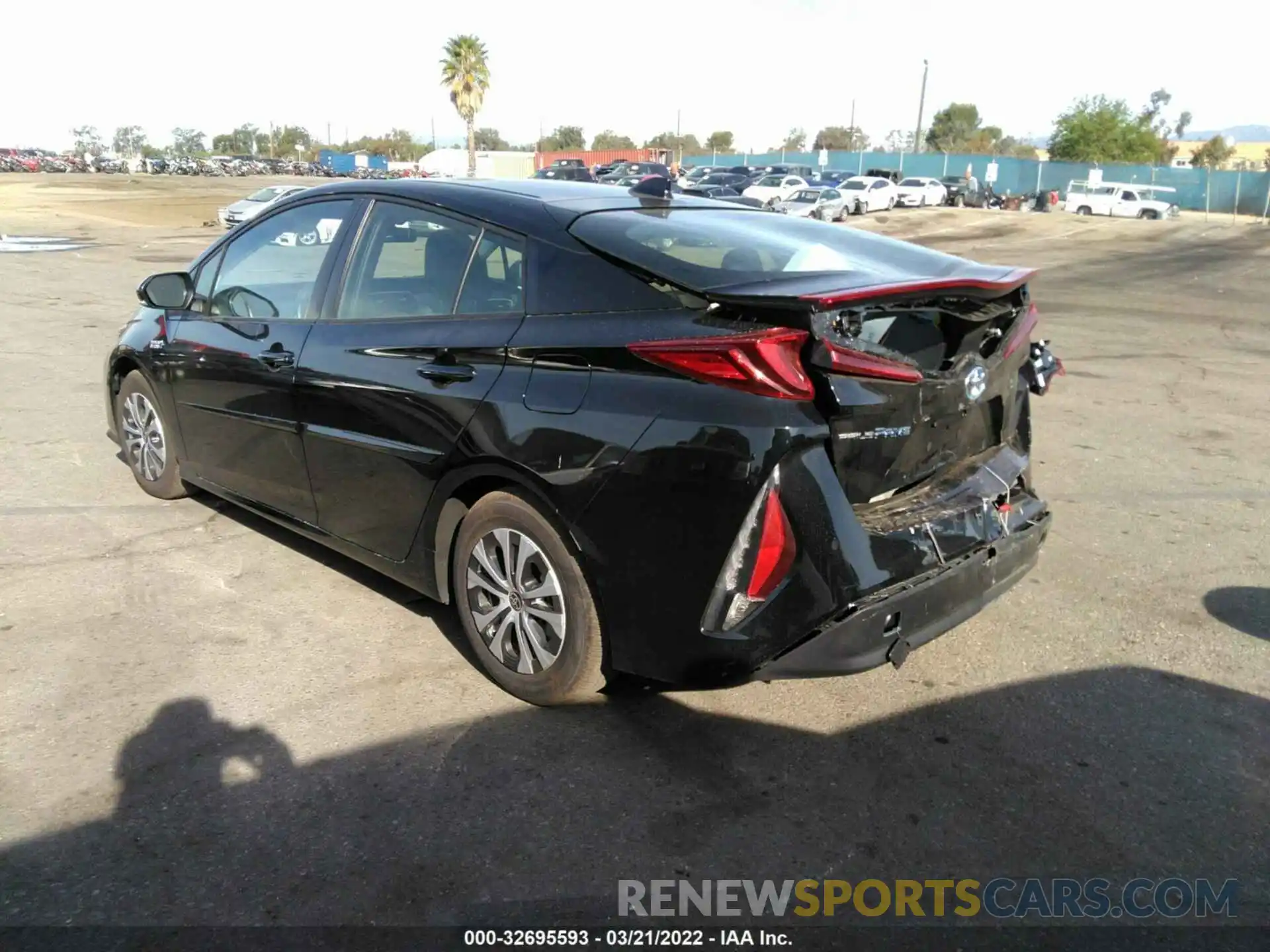 3 Photograph of a damaged car JTDKAMFPXN3200858 TOYOTA PRIUS PRIME 2022