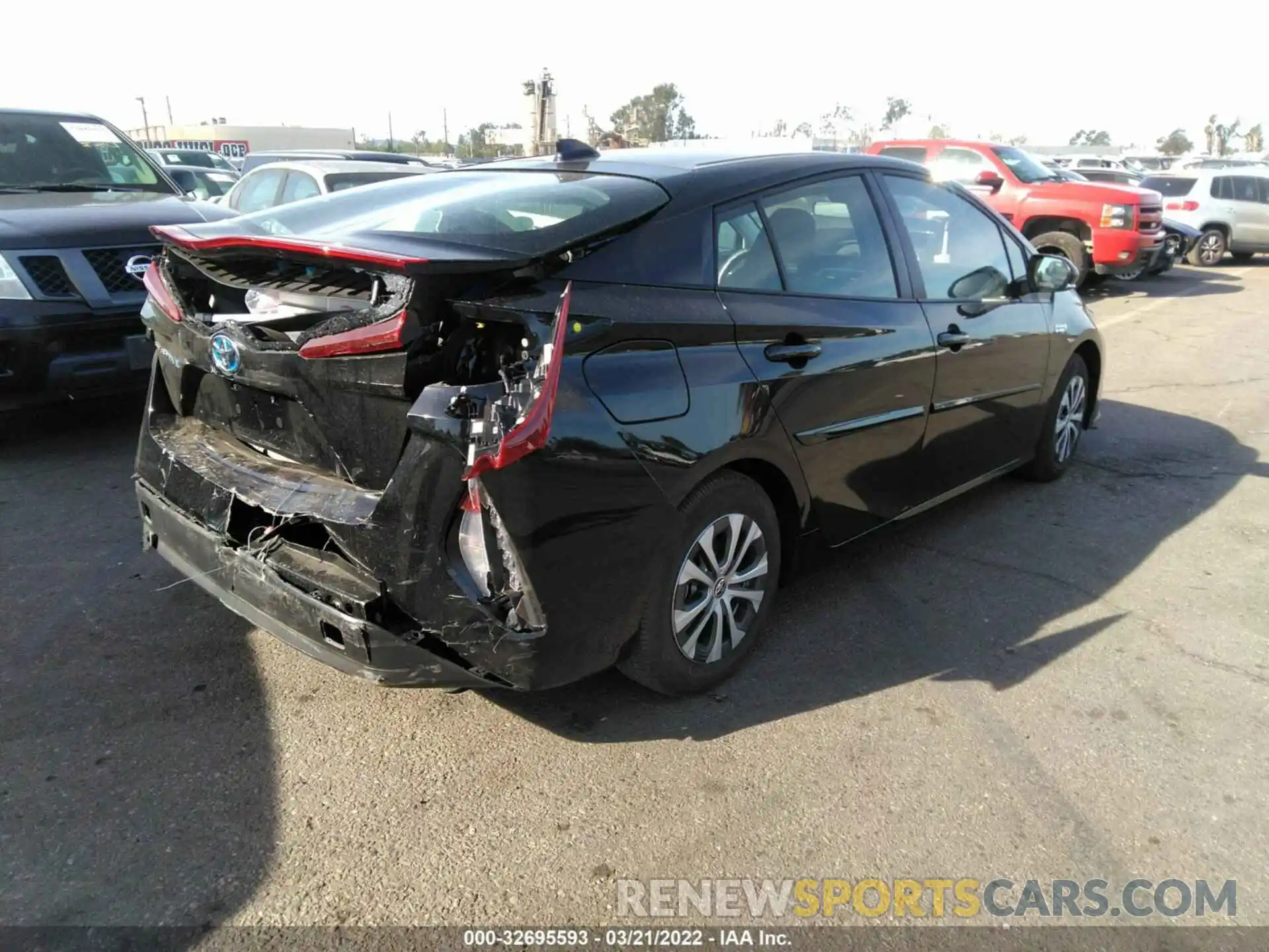 4 Photograph of a damaged car JTDKAMFPXN3200858 TOYOTA PRIUS PRIME 2022