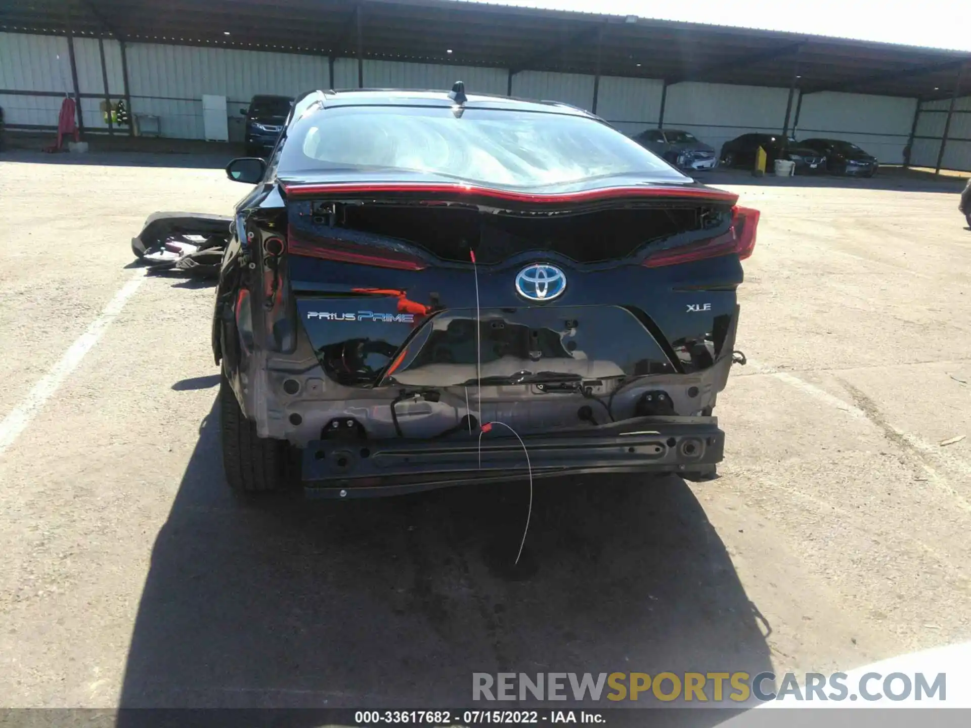 6 Photograph of a damaged car JTDKAMFPXN3203890 TOYOTA PRIUS PRIME 2022