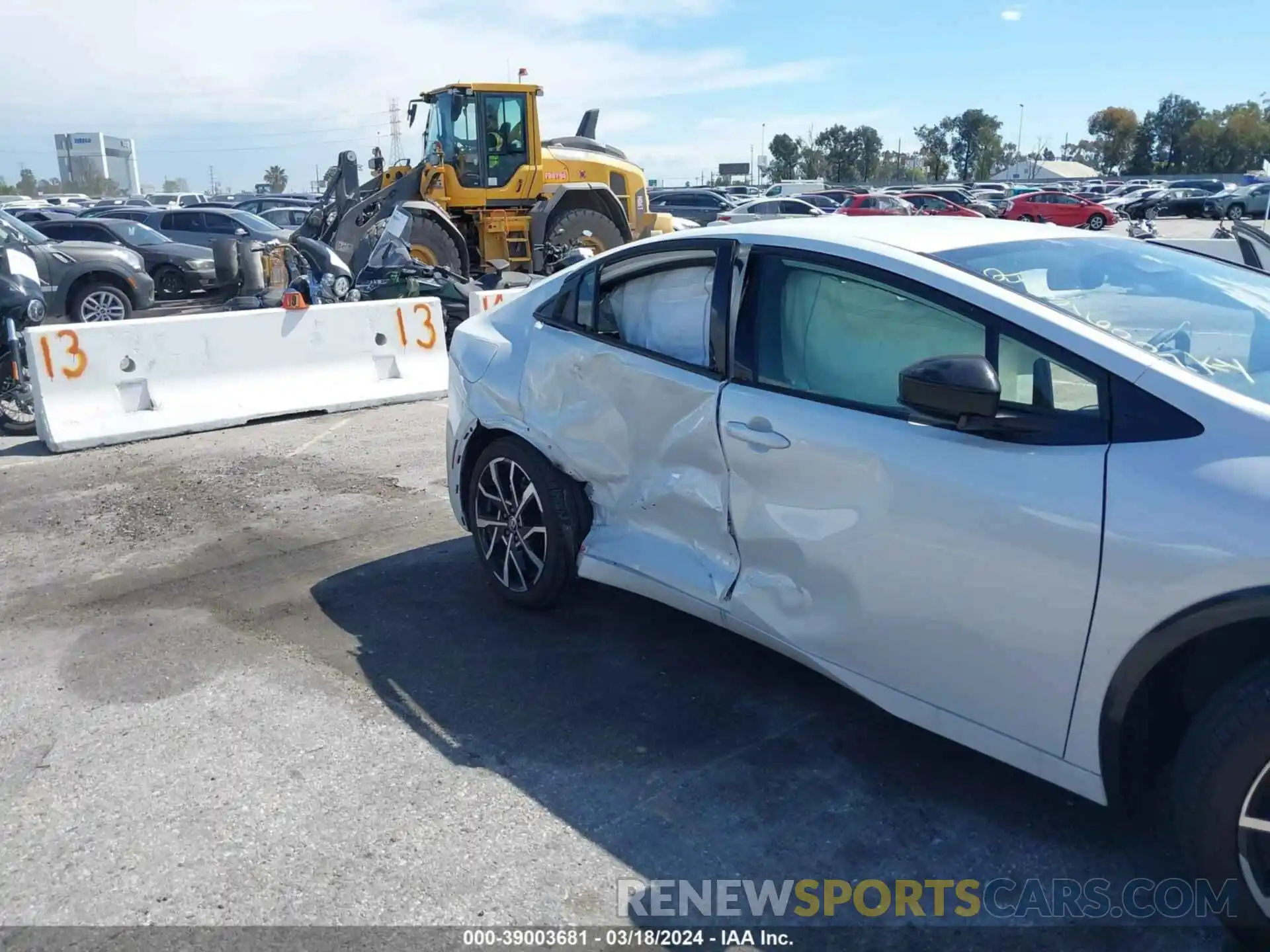 6 Photograph of a damaged car JTDACACU6R3016148 TOYOTA PRIUS PRIME 2024