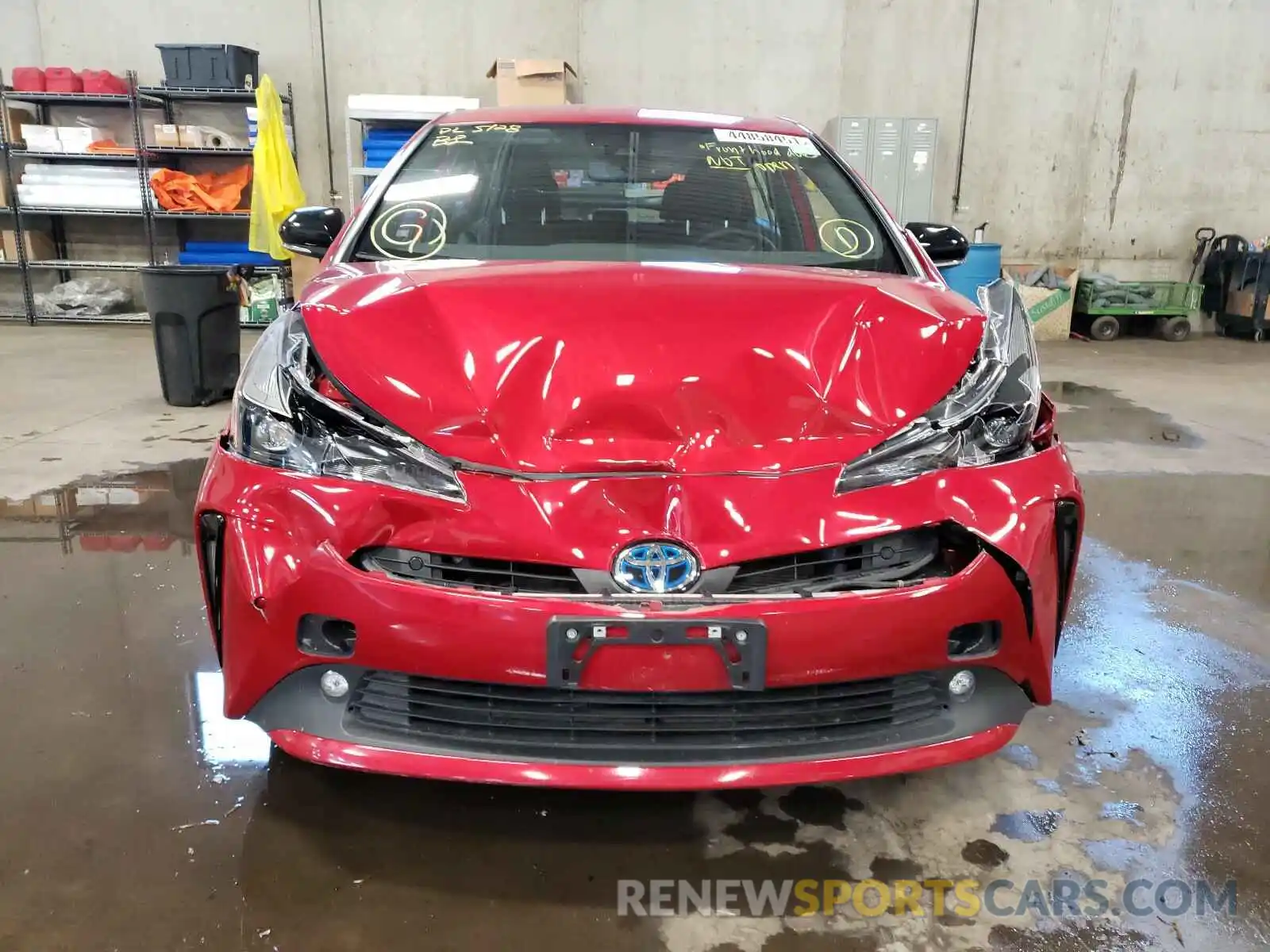 9 Photograph of a damaged car JTDKAMFU1M3129604 TOYOTA PRIUS XLE 2021