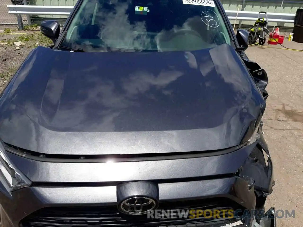 7 Photograph of a damaged car 2T3A1RFV0KC020984 TOYOTA RAV4 2019