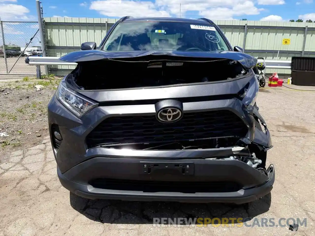 9 Фотография поврежденного автомобиля 2T3A1RFV0KC020984 TOYOTA RAV4 2019