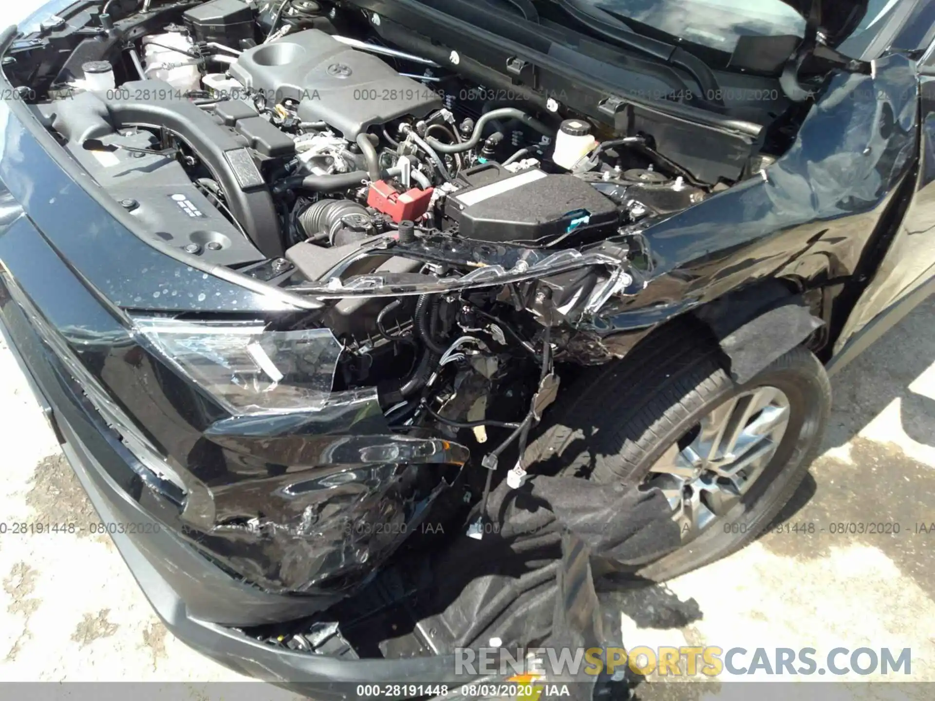 6 Photograph of a damaged car 2T3A1RFV0KC033959 TOYOTA RAV4 2019