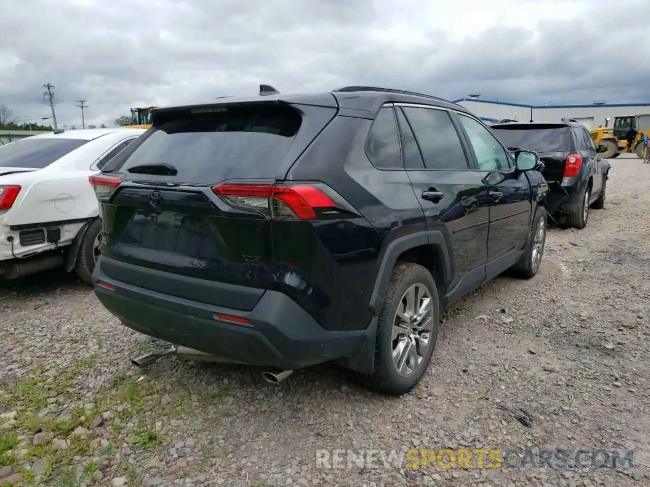 4 Фотография поврежденного автомобиля 2T3A1RFV0KC036652 TOYOTA RAV4 2019