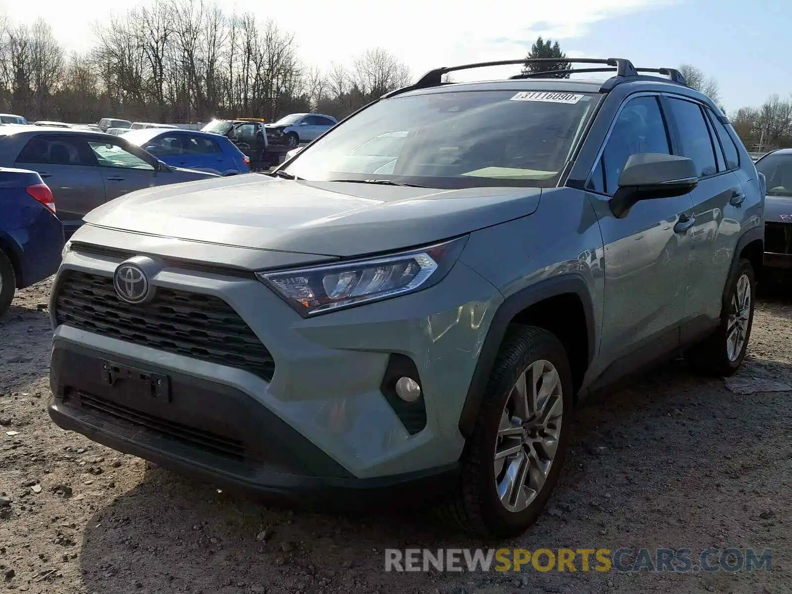 2 Photograph of a damaged car 2T3A1RFV0KW049769 TOYOTA RAV4 2019