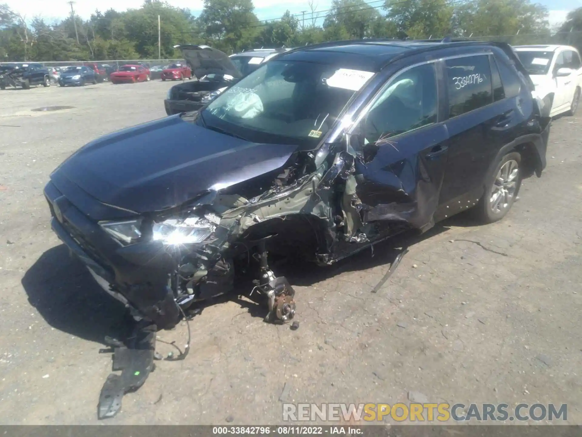 6 Photograph of a damaged car 2T3A1RFV0KW051358 TOYOTA RAV4 2019