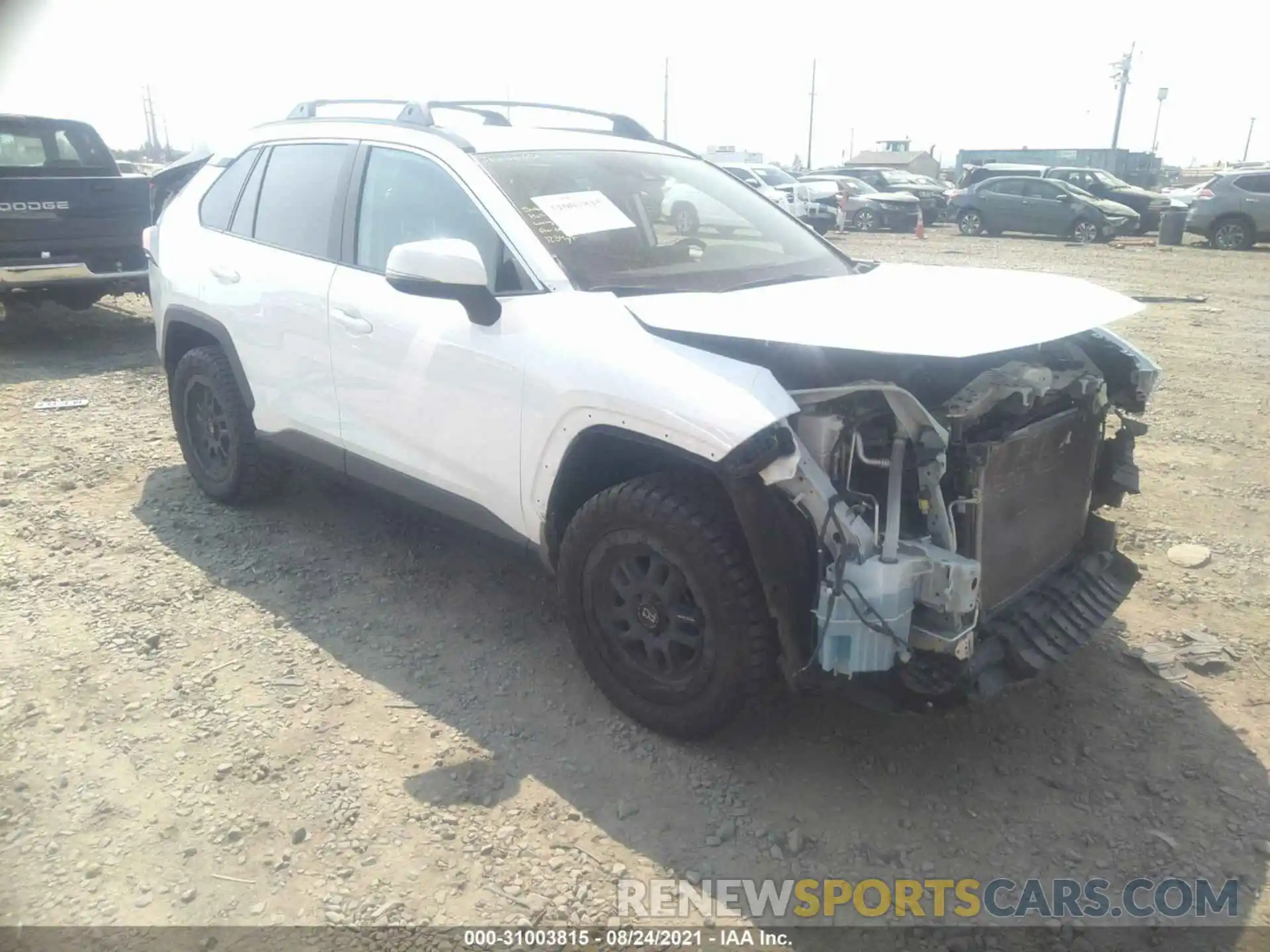 1 Фотография поврежденного автомобиля 2T3A1RFV0KW056639 TOYOTA RAV4 2019