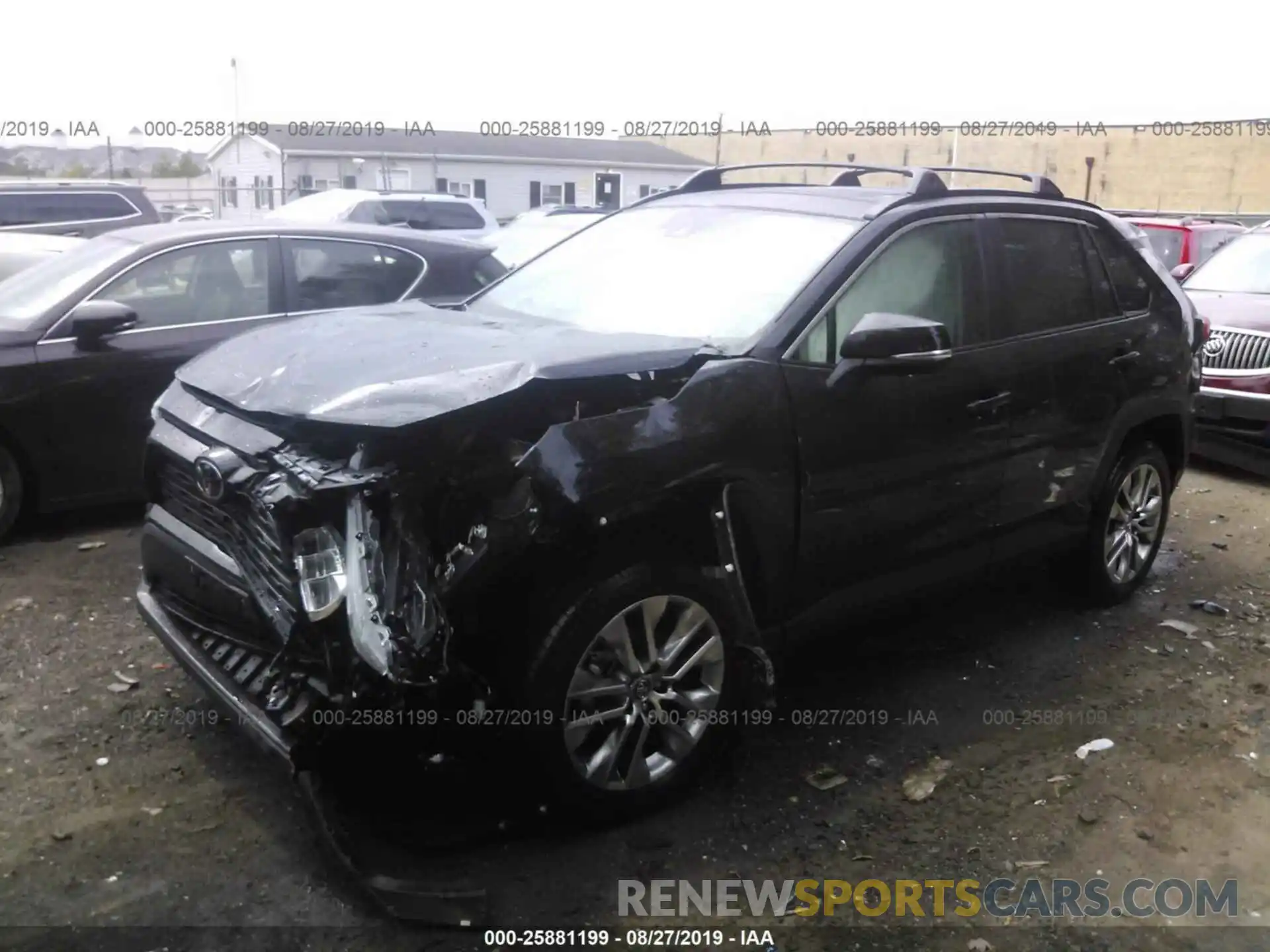 2 Photograph of a damaged car 2T3A1RFV0KW058987 TOYOTA RAV4 2019