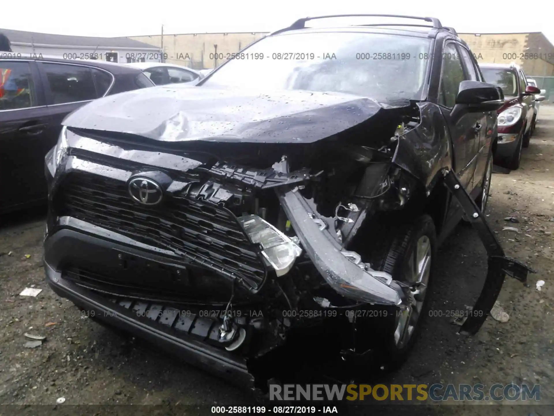 6 Photograph of a damaged car 2T3A1RFV0KW058987 TOYOTA RAV4 2019