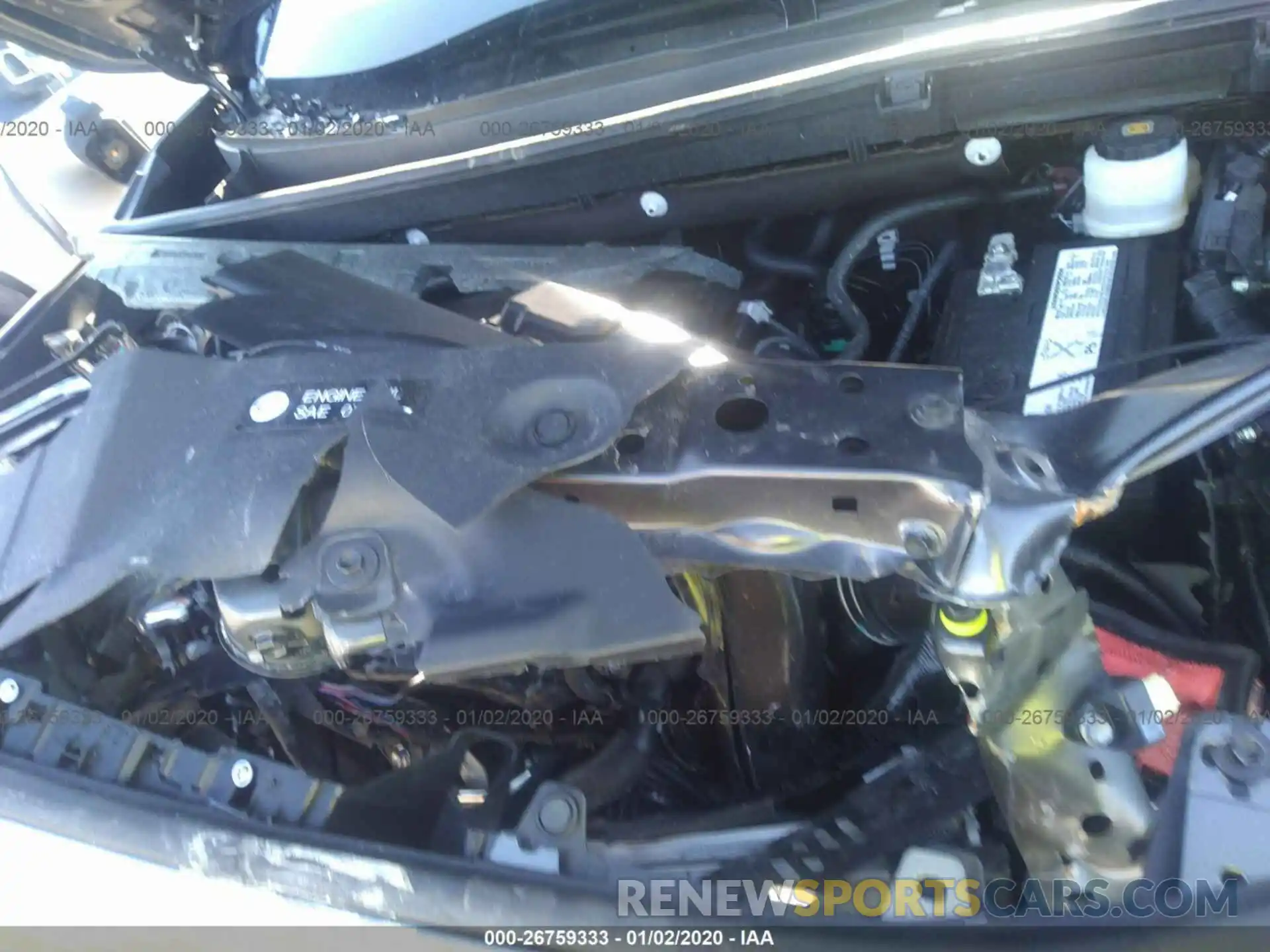 10 Photograph of a damaged car 2T3A1RFV0KW060013 TOYOTA RAV4 2019