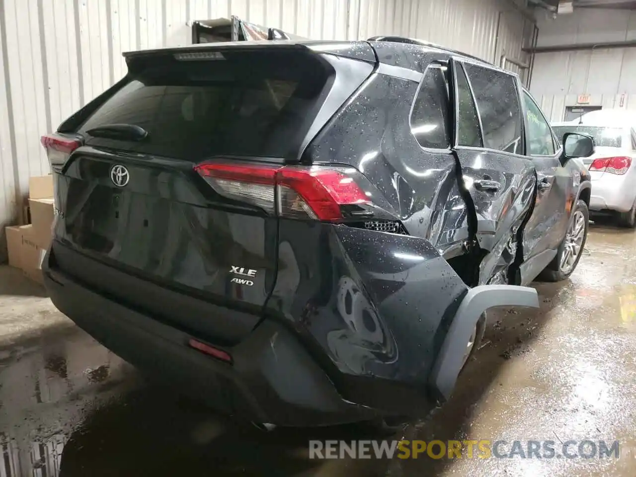 4 Photograph of a damaged car 2T3A1RFV1KC022467 TOYOTA RAV4 2019