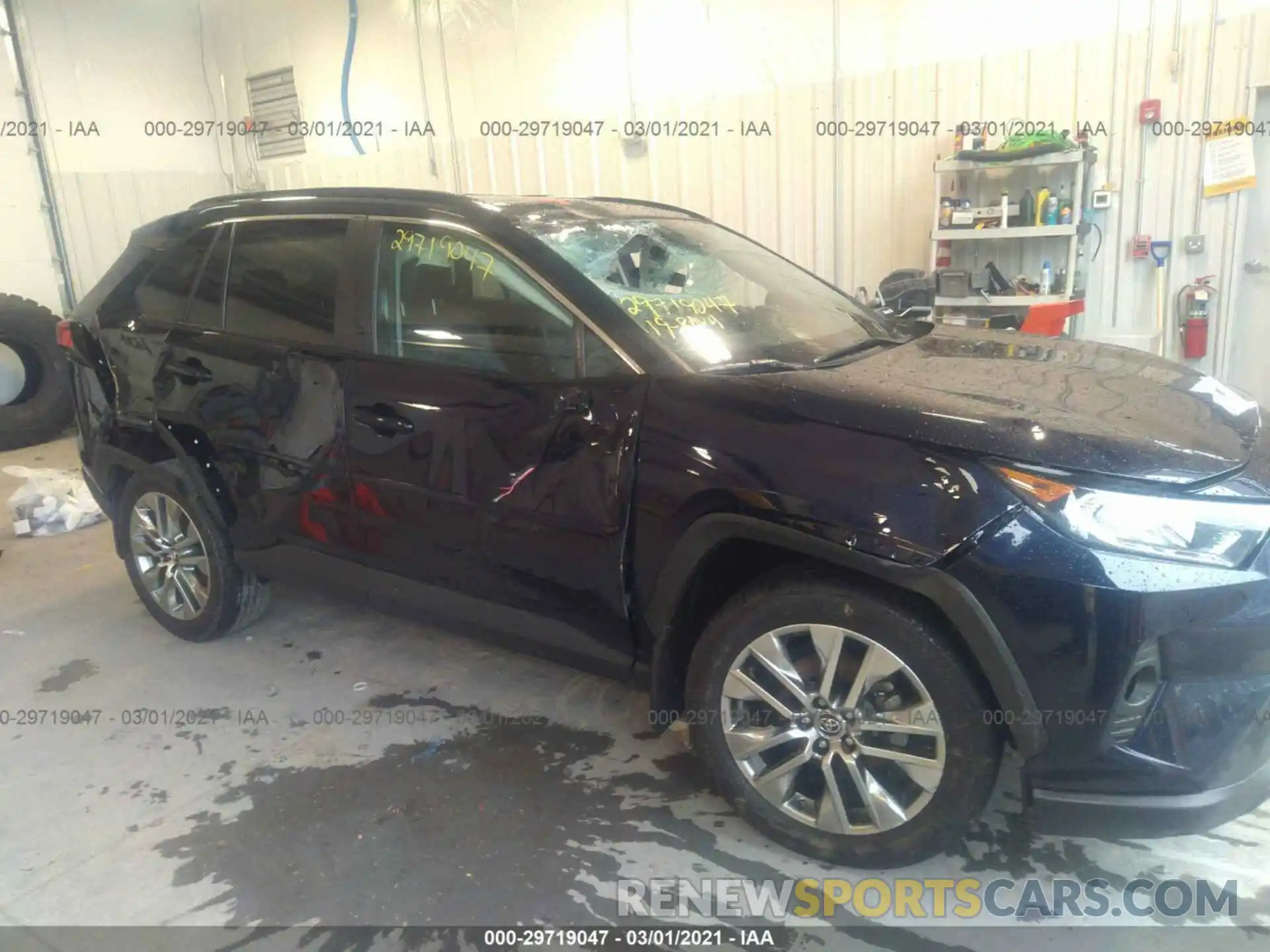 6 Photograph of a damaged car 2T3A1RFV1KC027278 TOYOTA RAV4 2019