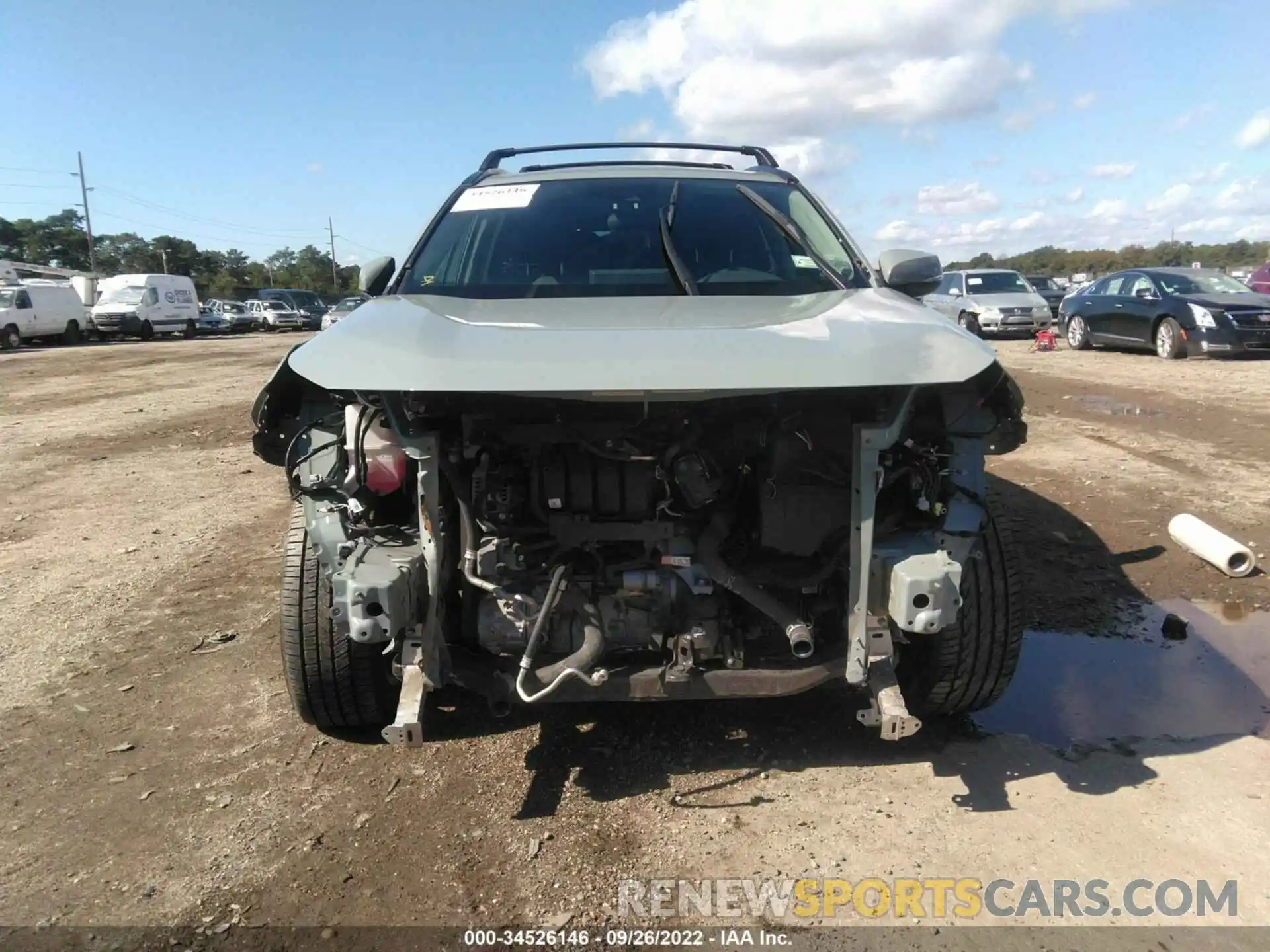 6 Фотография поврежденного автомобиля 2T3A1RFV1KC027913 TOYOTA RAV4 2019