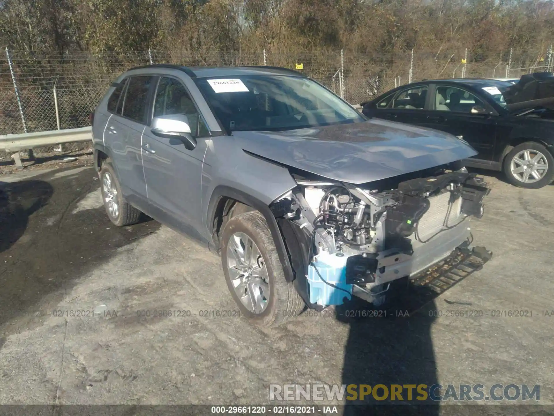 1 Photograph of a damaged car 2T3A1RFV1KC043139 TOYOTA RAV4 2019