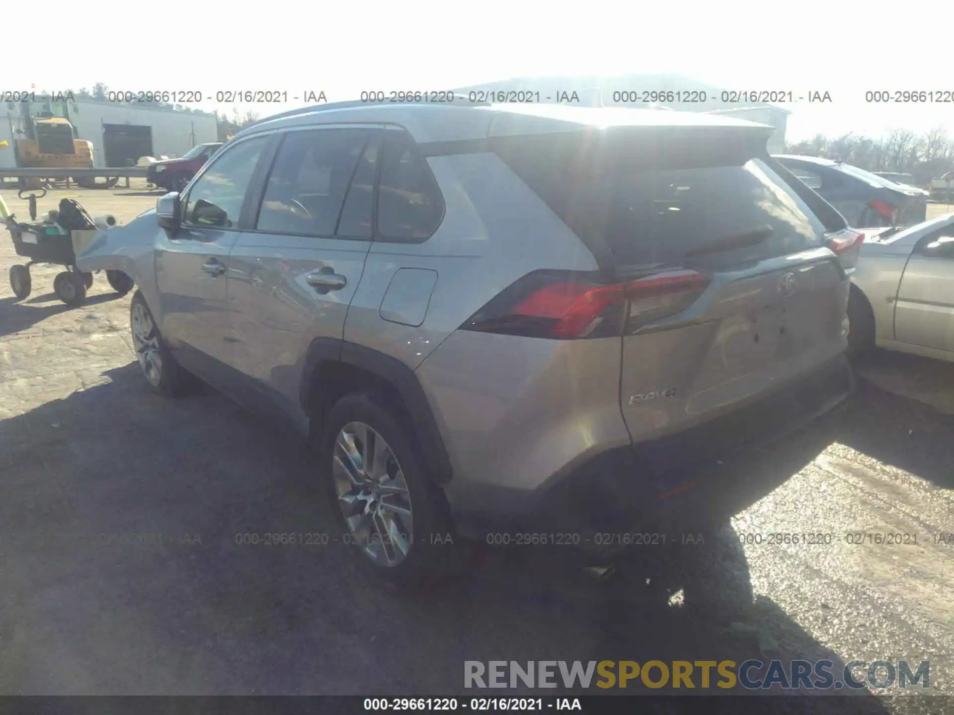 3 Photograph of a damaged car 2T3A1RFV1KC043139 TOYOTA RAV4 2019