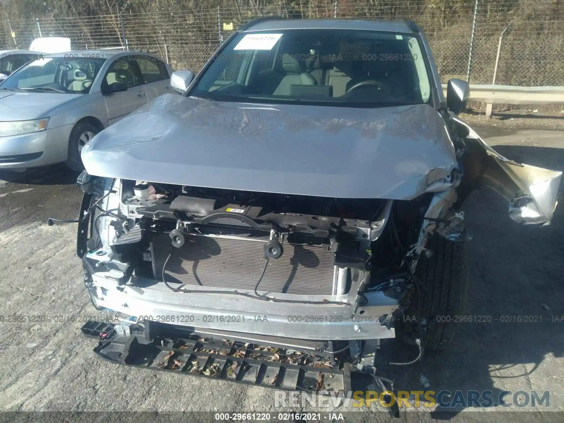 6 Photograph of a damaged car 2T3A1RFV1KC043139 TOYOTA RAV4 2019