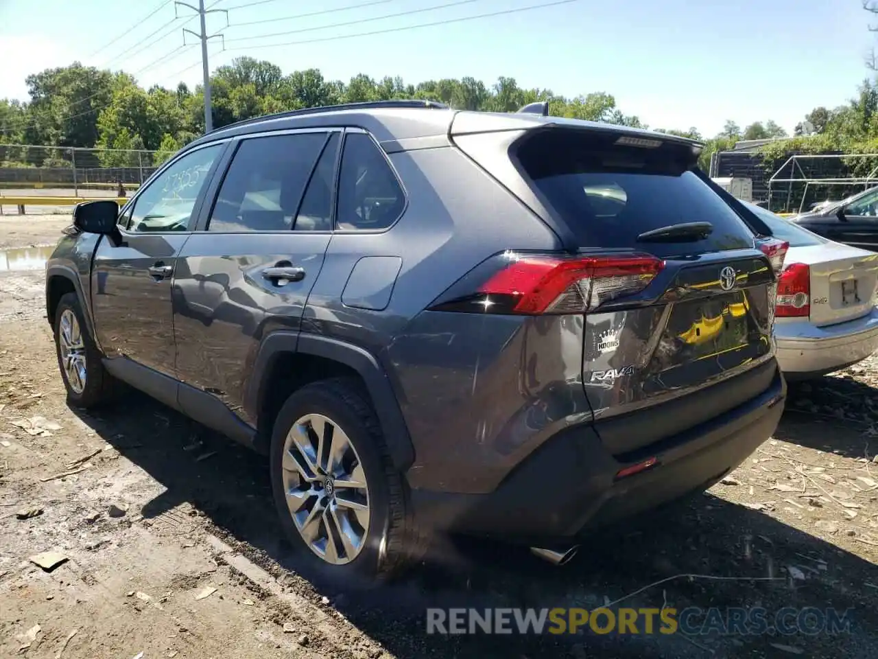 3 Photograph of a damaged car 2T3A1RFV1KC044453 TOYOTA RAV4 2019