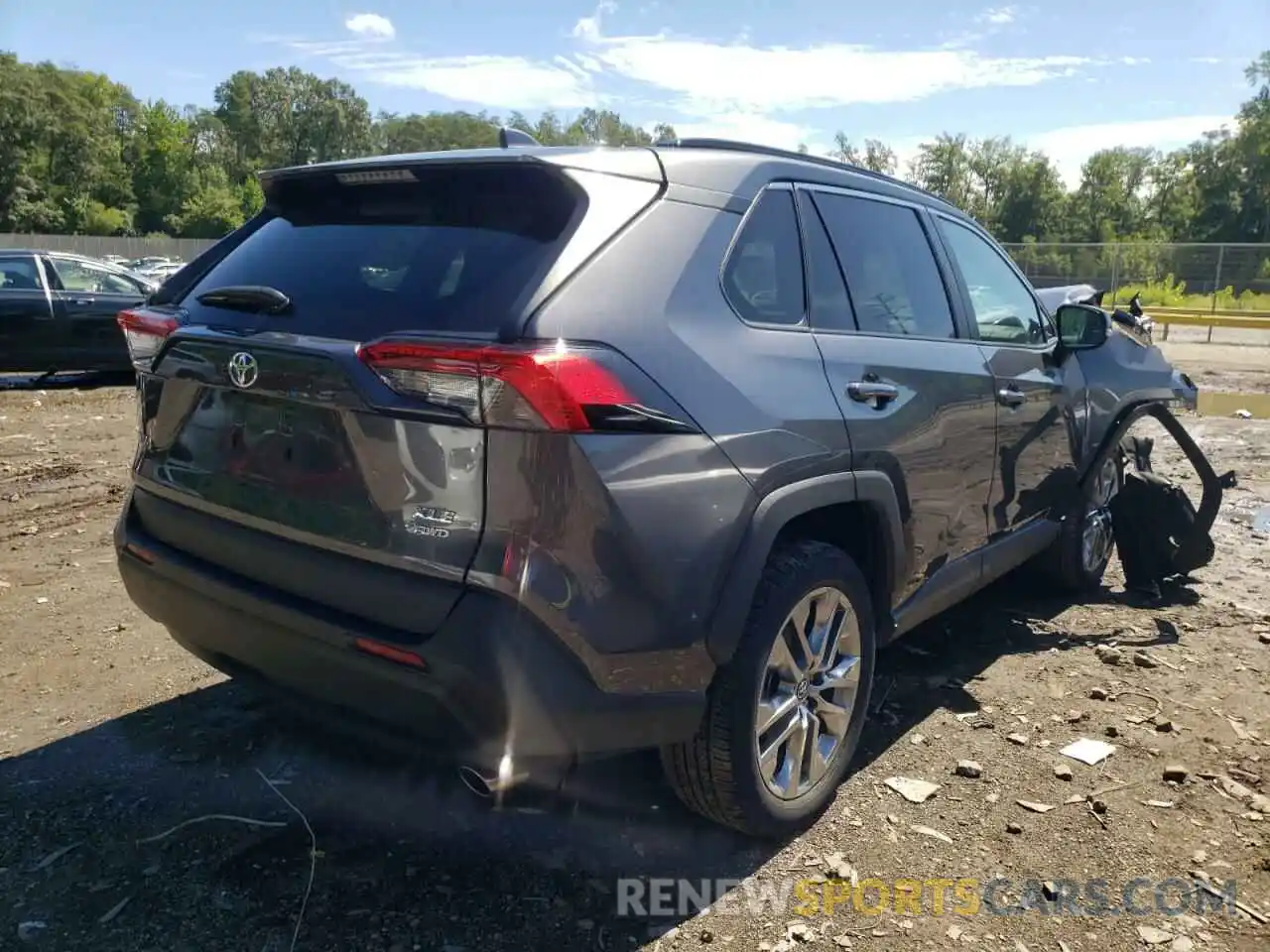 4 Photograph of a damaged car 2T3A1RFV1KC044453 TOYOTA RAV4 2019