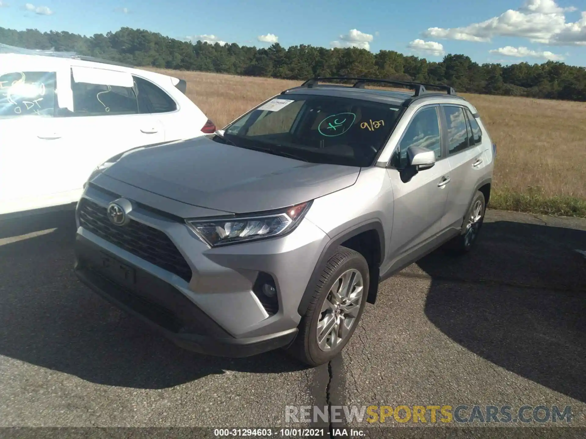 2 Photograph of a damaged car 2T3A1RFV1KC045604 TOYOTA RAV4 2019